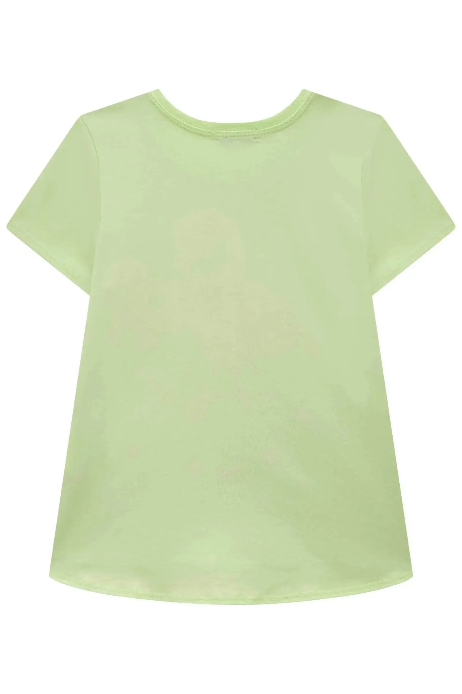 Blusa Alongada em Meia Malha 83012 Infanti Infantil Menina