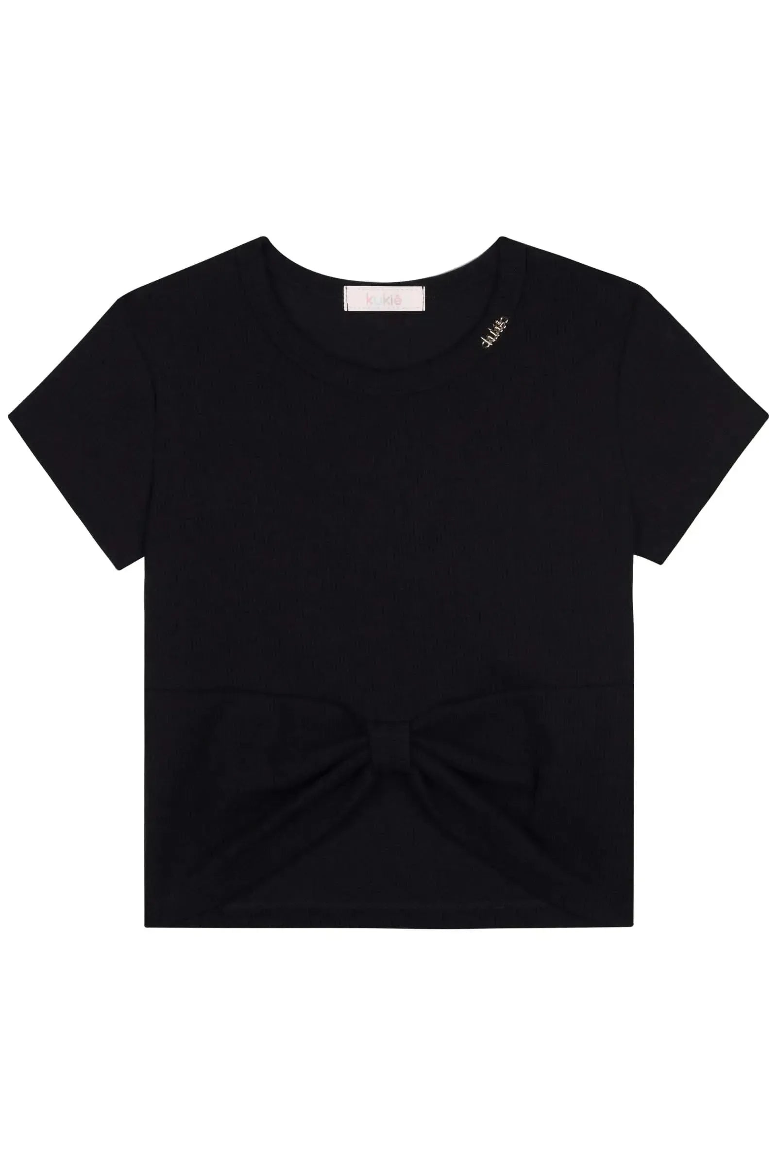 Blusa Boxy em Canelado Liz 82974 Kukiê Infantil Menina