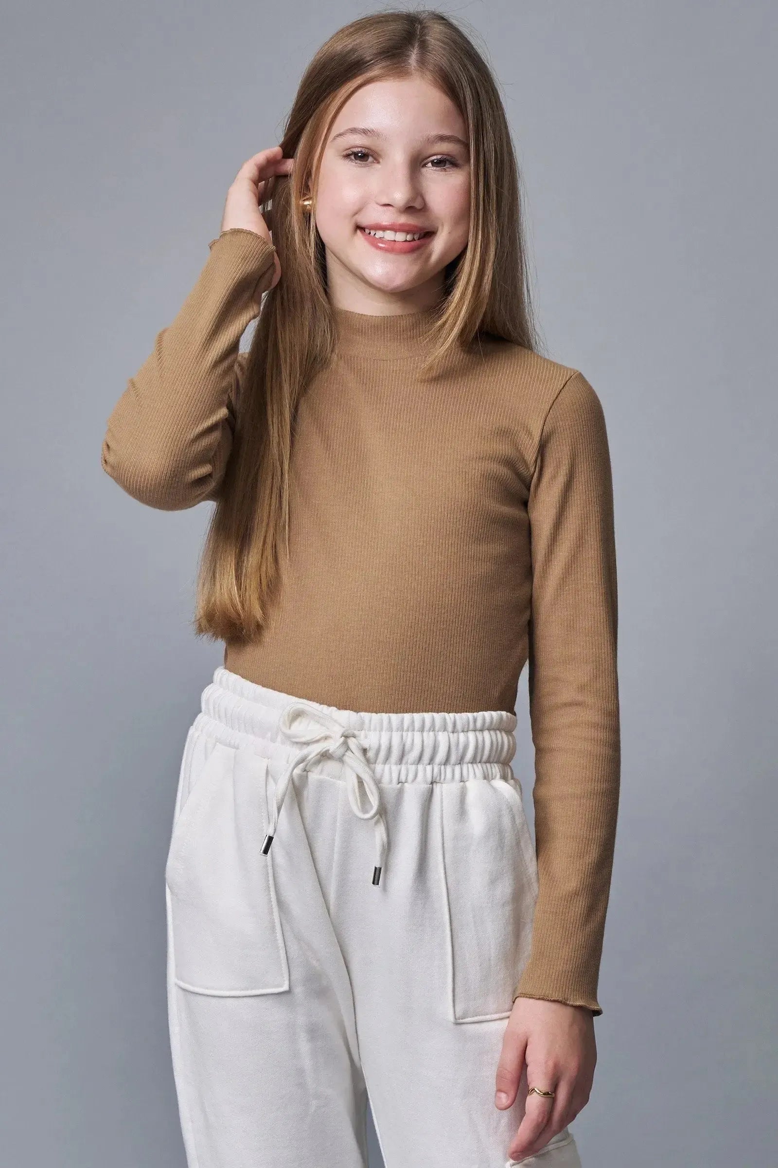 Blusa Boxy em Canelado Liz 89144 Lilimoon Teen Menina