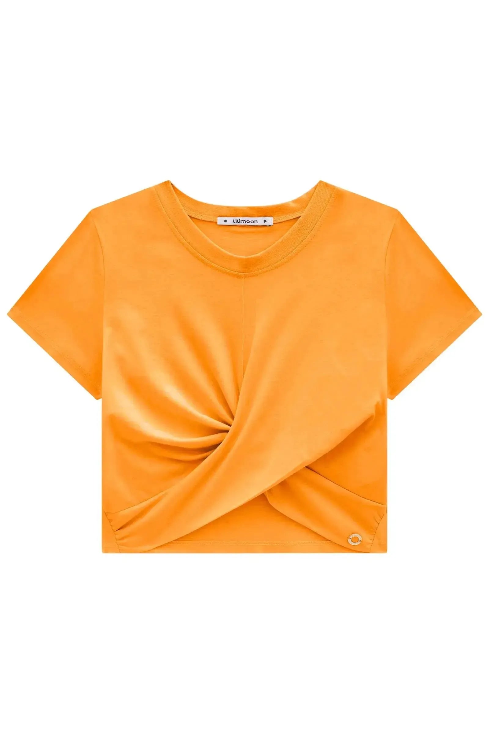 Blusa Boxy em Meia Malha 82901 Lilimoon Teen Menina