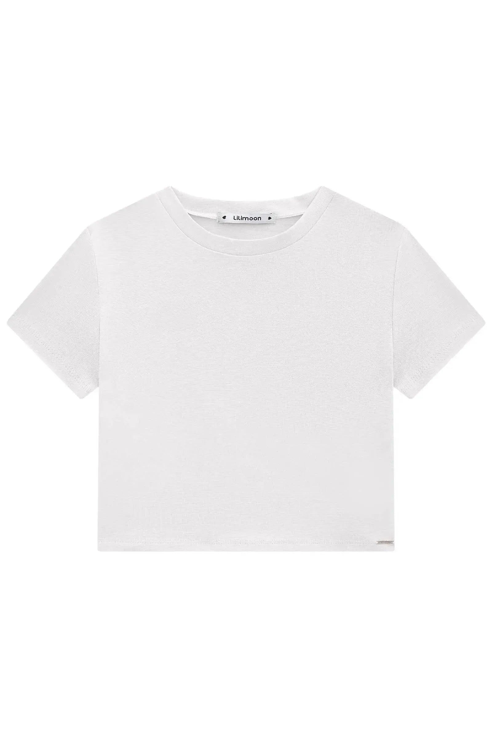 Blusa Boxy em Ribana 1x1 82889 Lilimoon Teen Menina