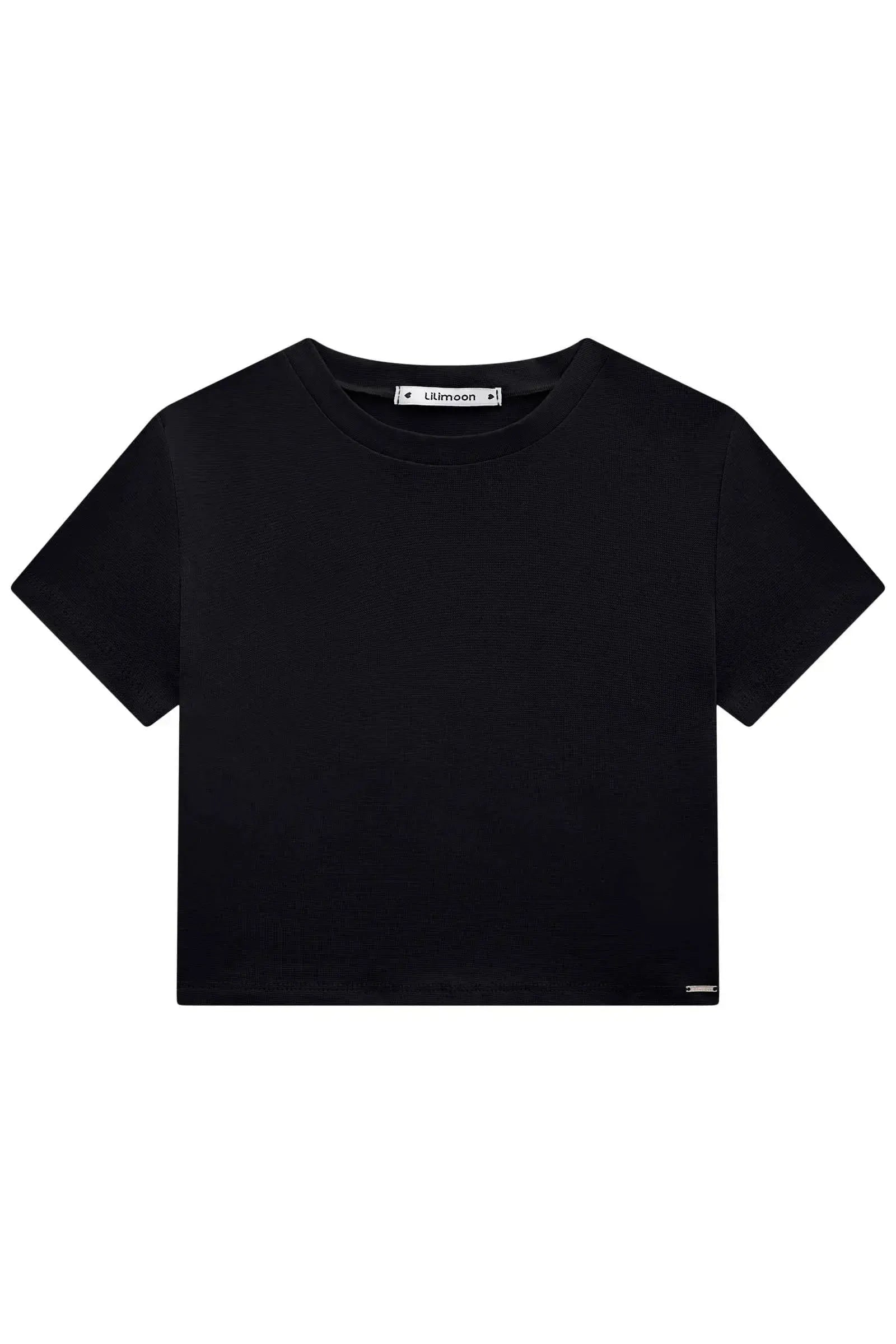 Blusa Boxy em Ribana 1x1 82889 Lilimoon Teen Menina