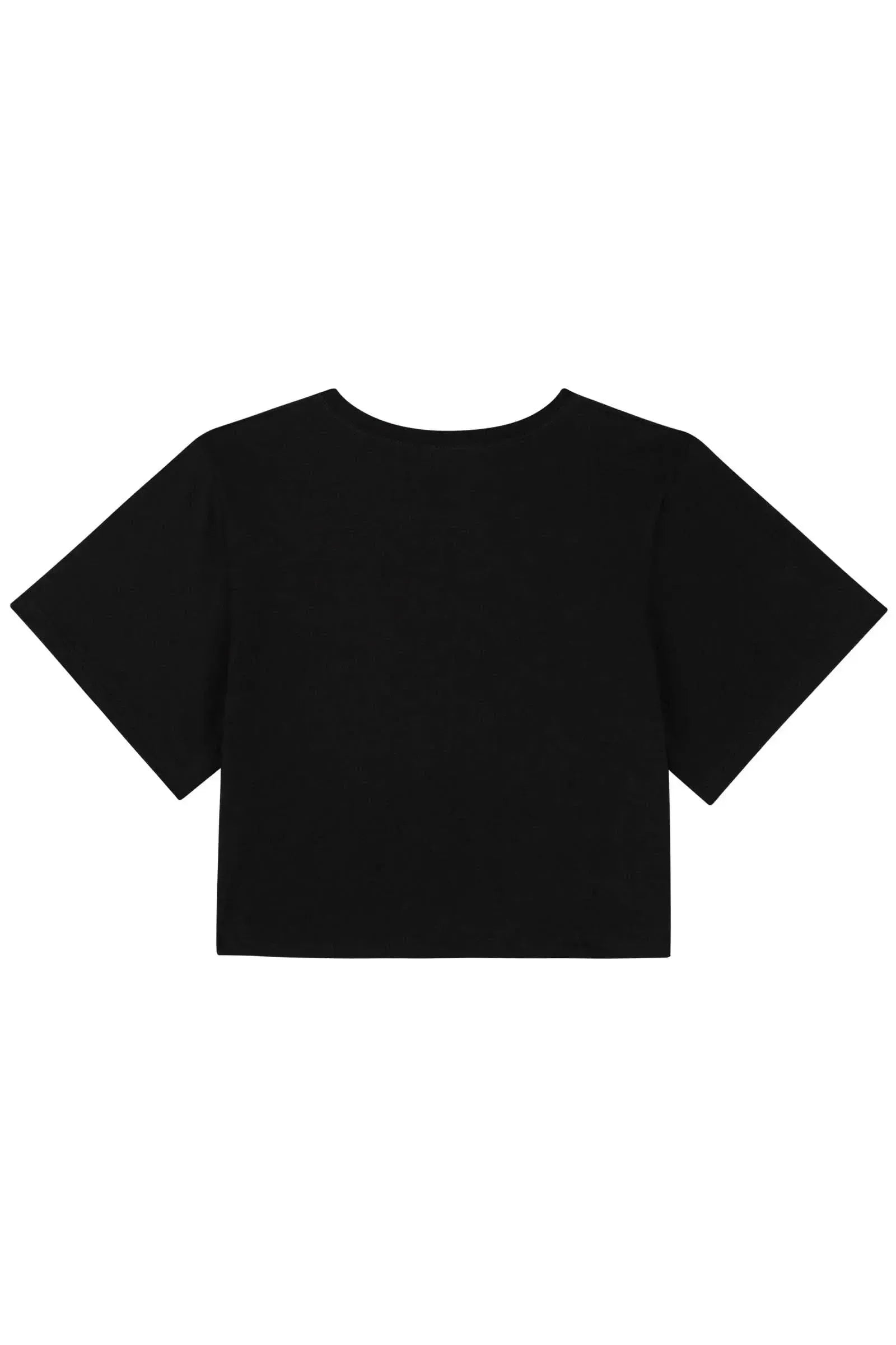 Blusa Boxy Over em Meia Malha 82976 Kukiê Infantil Menina