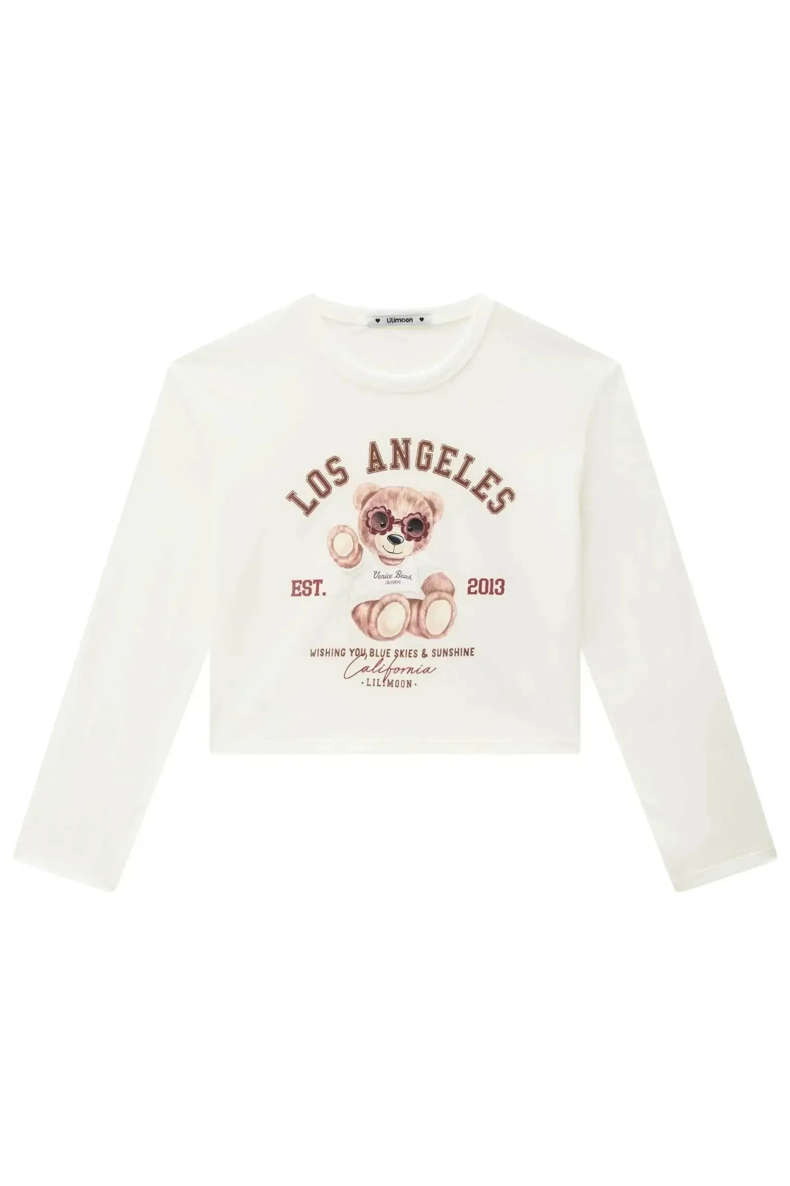 Blusa Boxy Over em Meia Malha 89072 Lilimoon Teen Menina