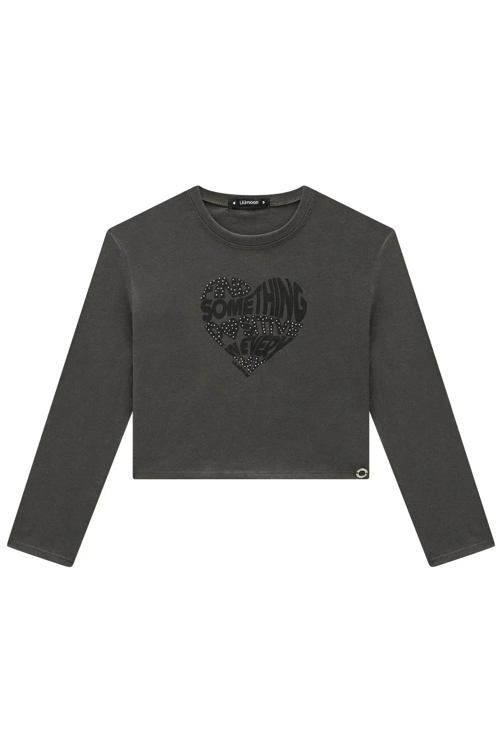 Blusa Boxy Over em Meia Malha 89073 Lilimoon Teen Menina