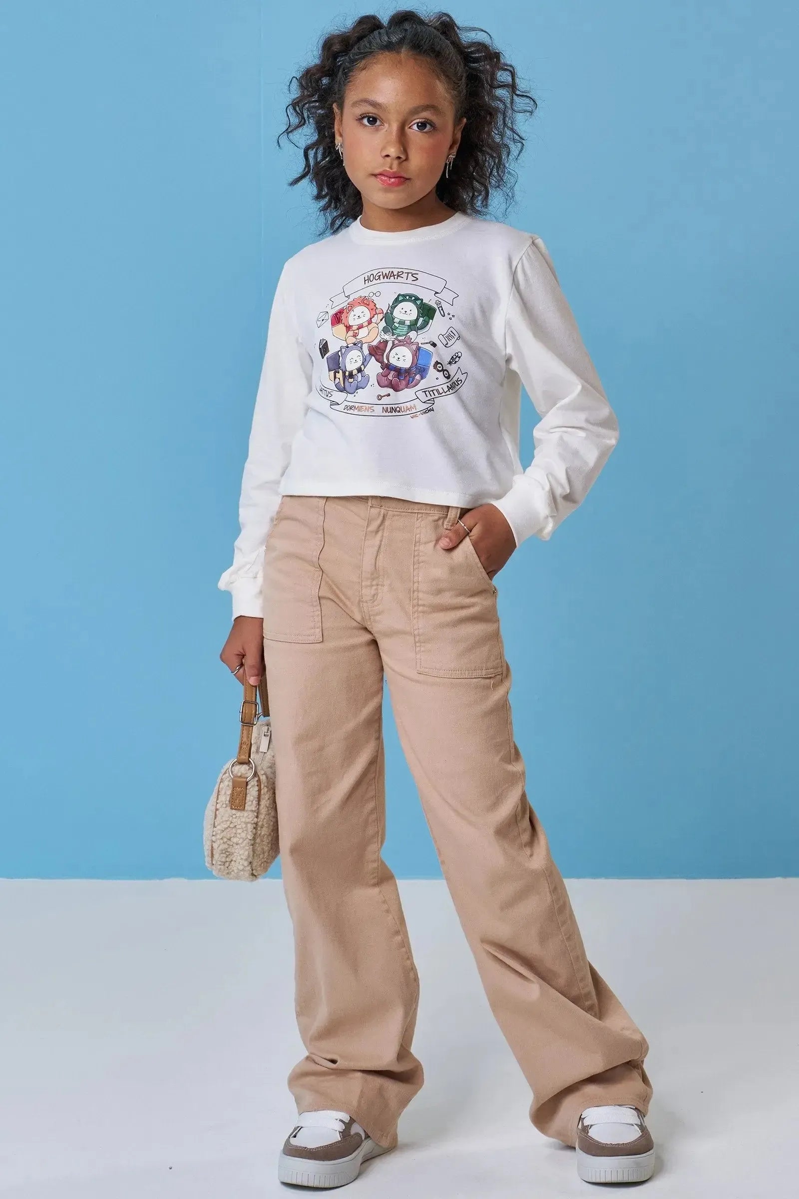 Blusa Boxy Over em Meia Malha 90163 Vic&Vicky Teen Menina
