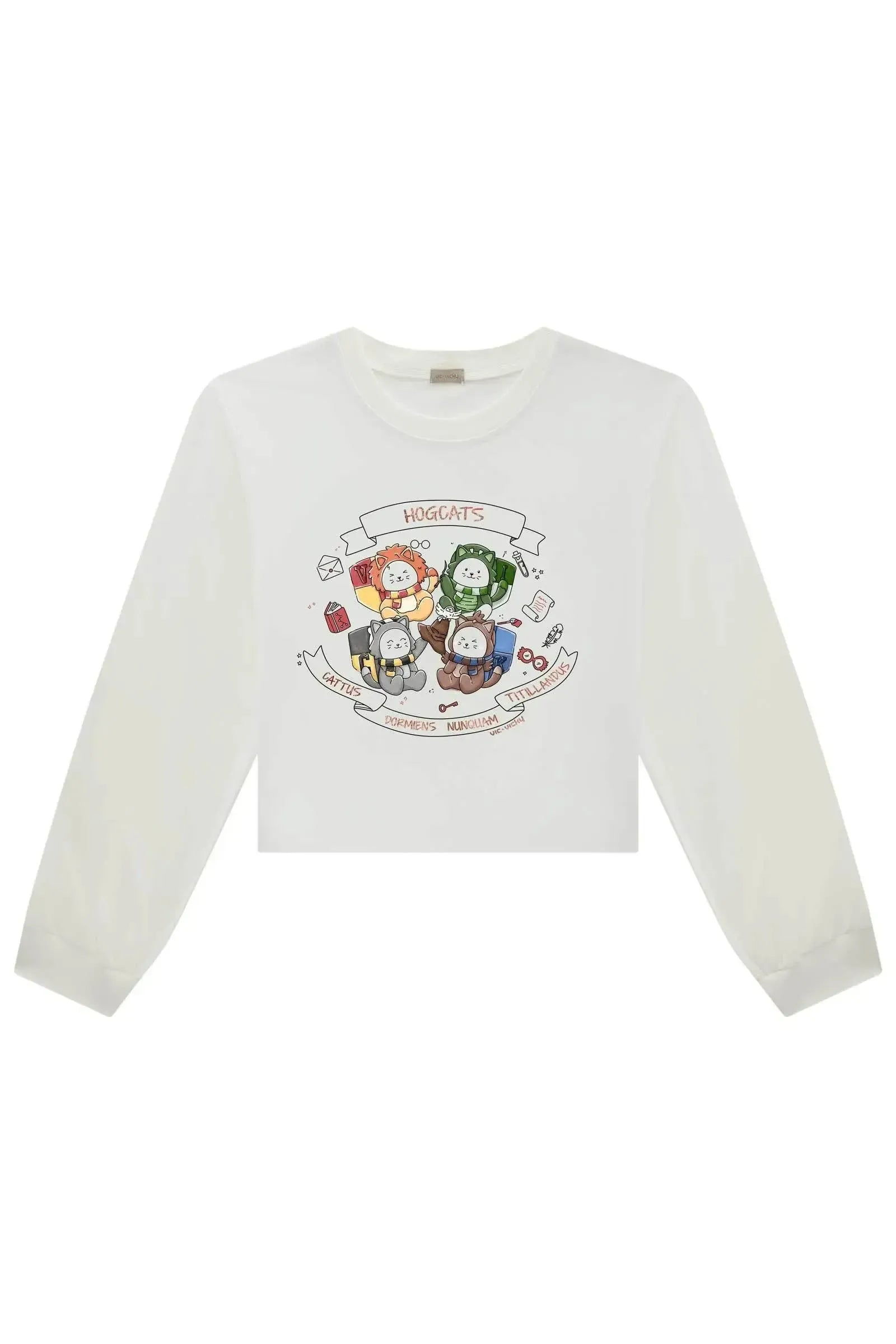 Blusa Boxy Over em Meia Malha 90163 Vic&Vicky Teen Menina