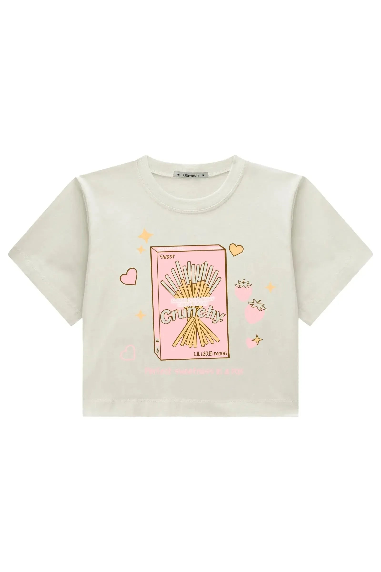 Blusa Boxy Over em Meia Malha 90549 Lilimoon Teen Menina