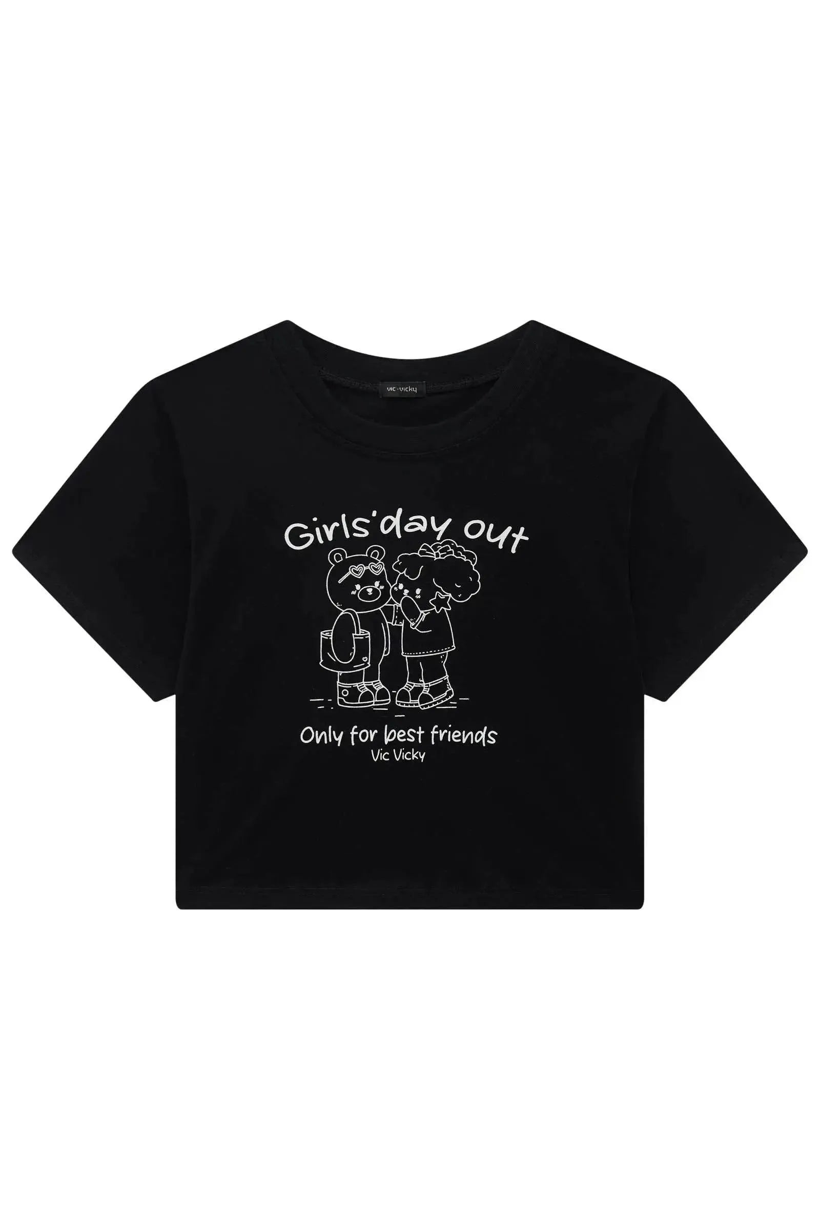 Blusa Boxy Over em Meia Malha 92174 Vic&Vicky Teen Menina