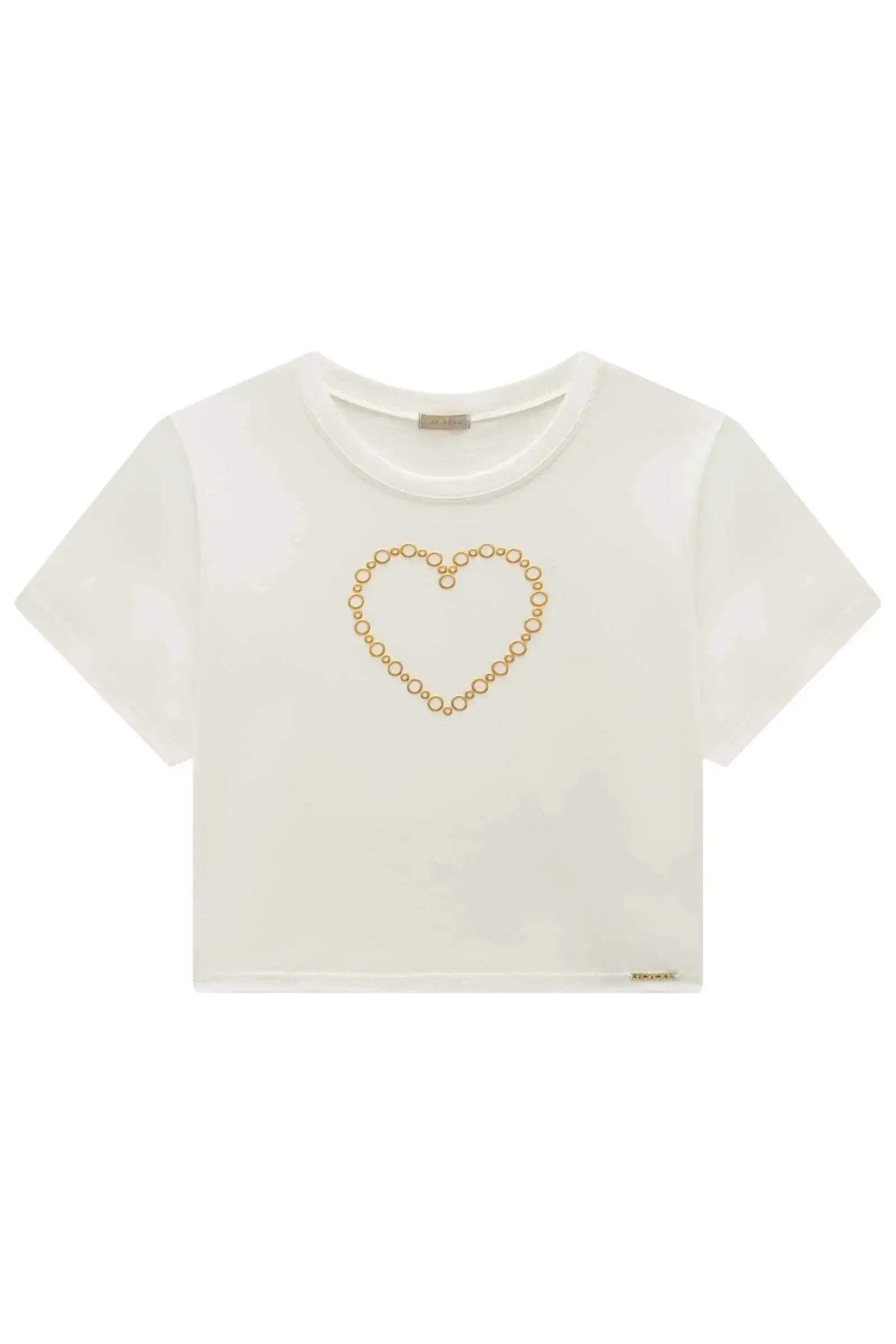 Blusa Boxy Over em Meia Malha 92668 Vic&Vicky Teen Menina