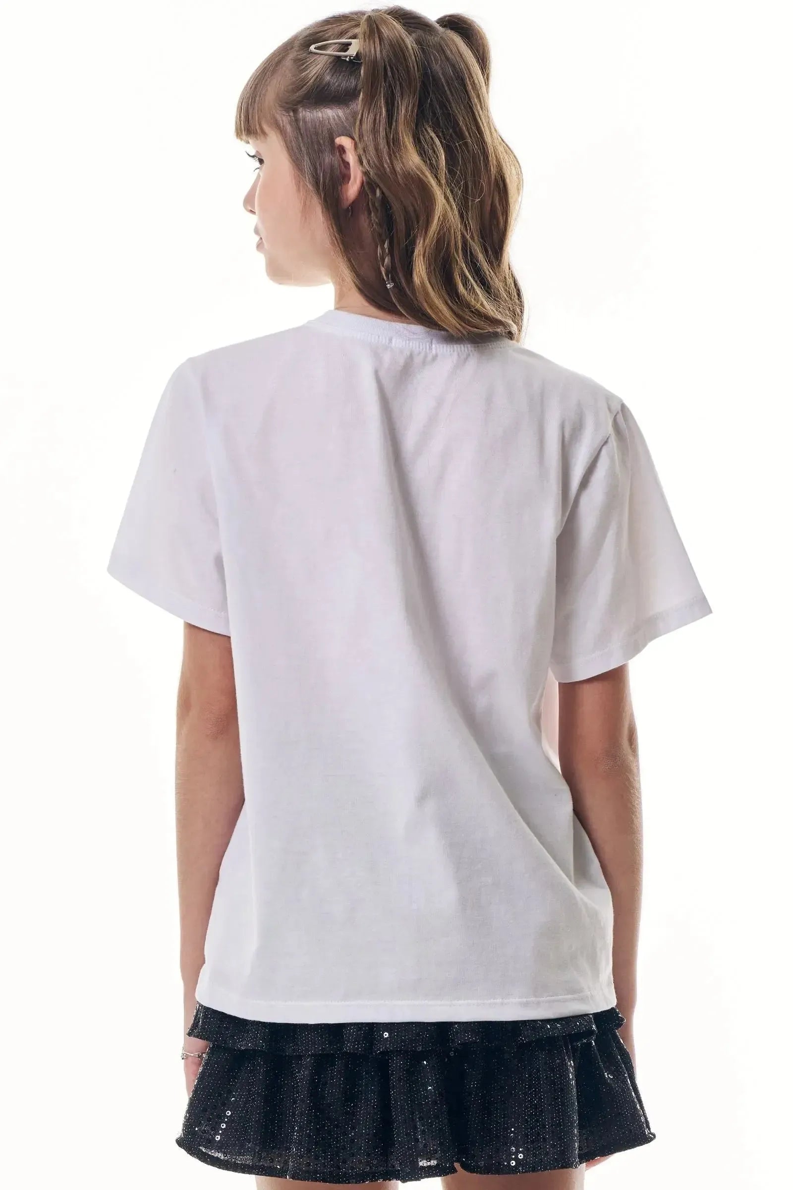 Blusa Comfy em Meia Malha 95196 Vic&Vicky Teen Menina