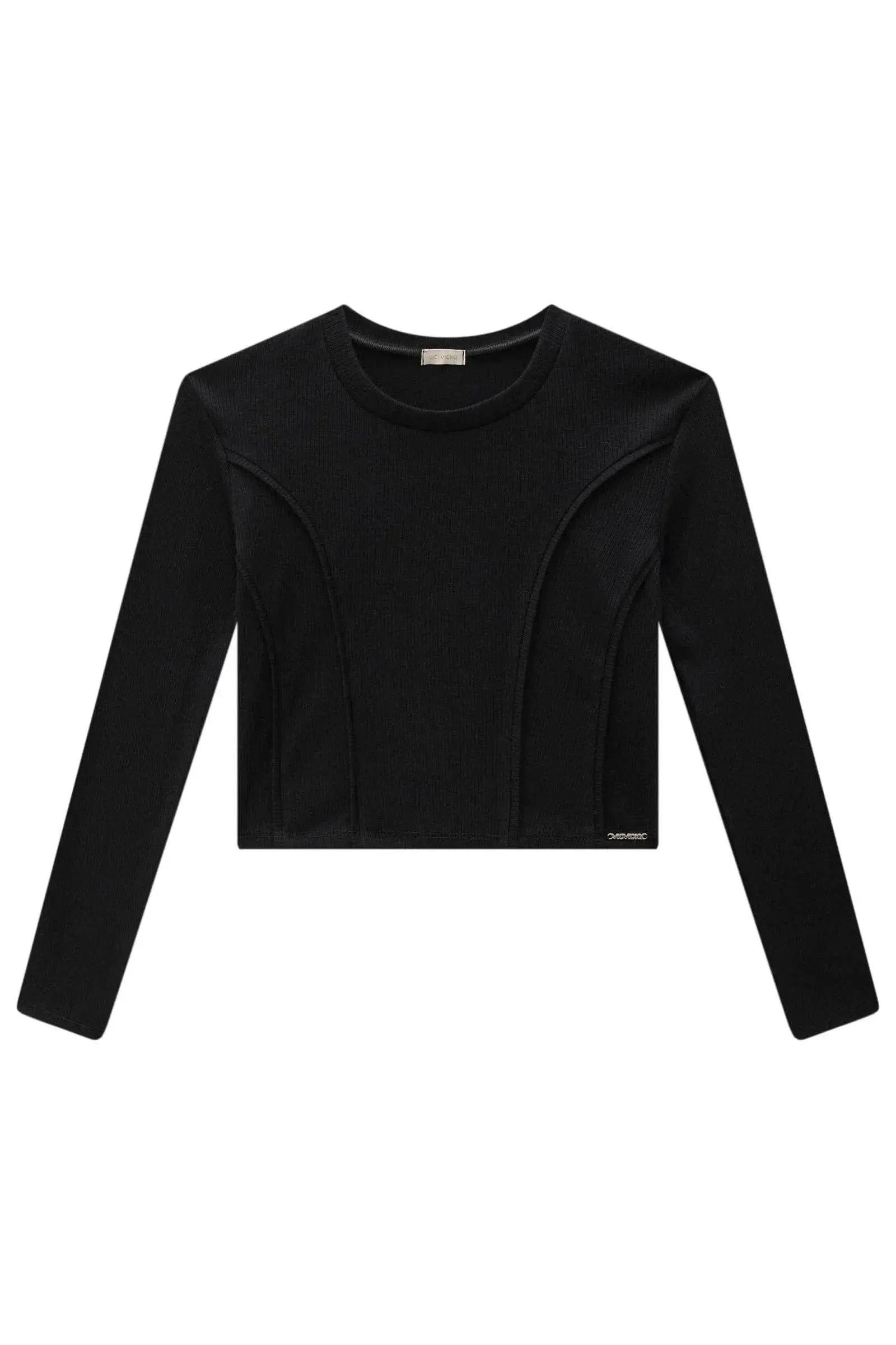 Blusa Cropped em Canelado Liz 89184 Vic&Vicky Teen Menina