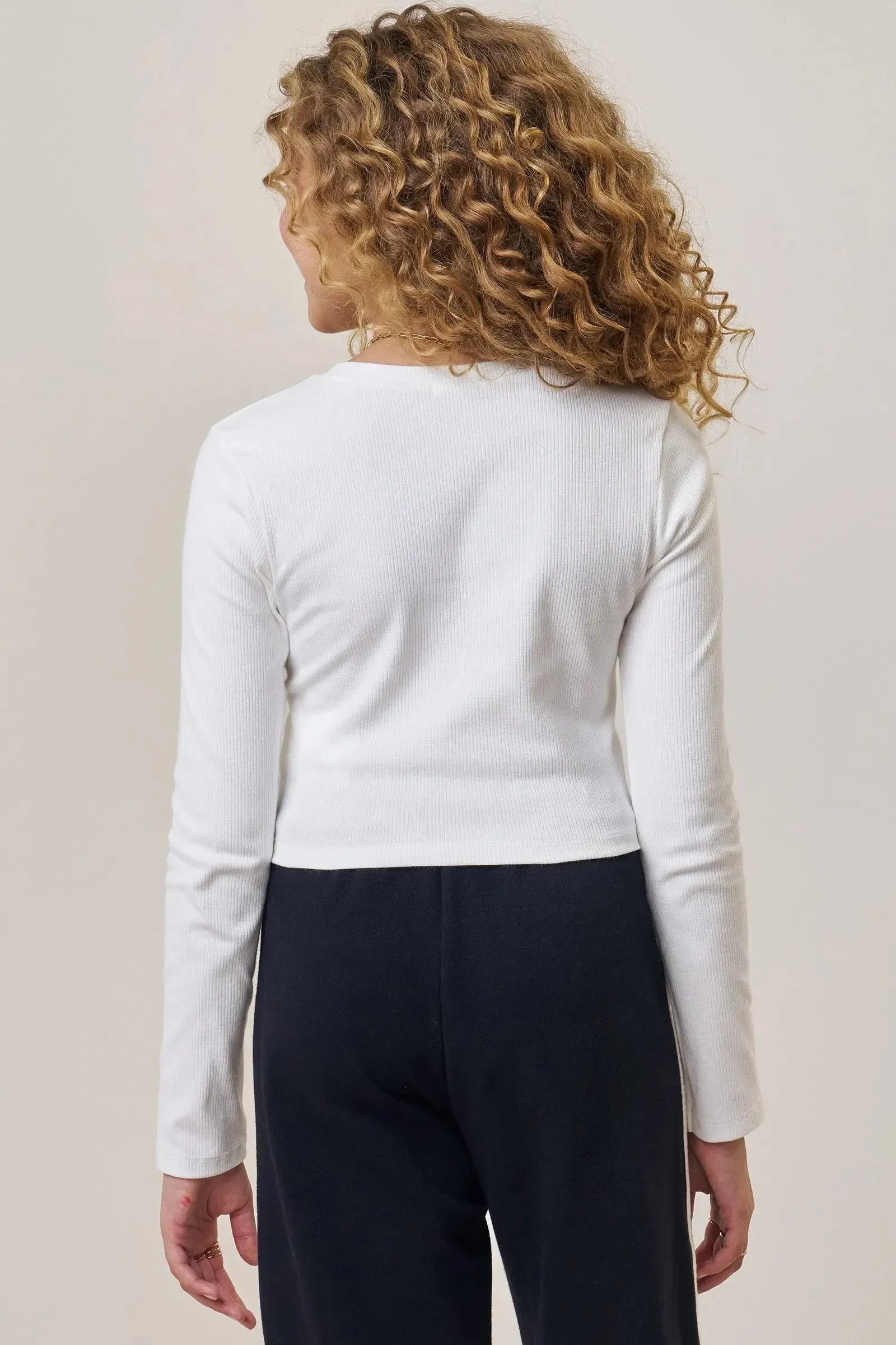 Blusa Cropped em Canelado Liz 89184 Vic&Vicky Teen Menina