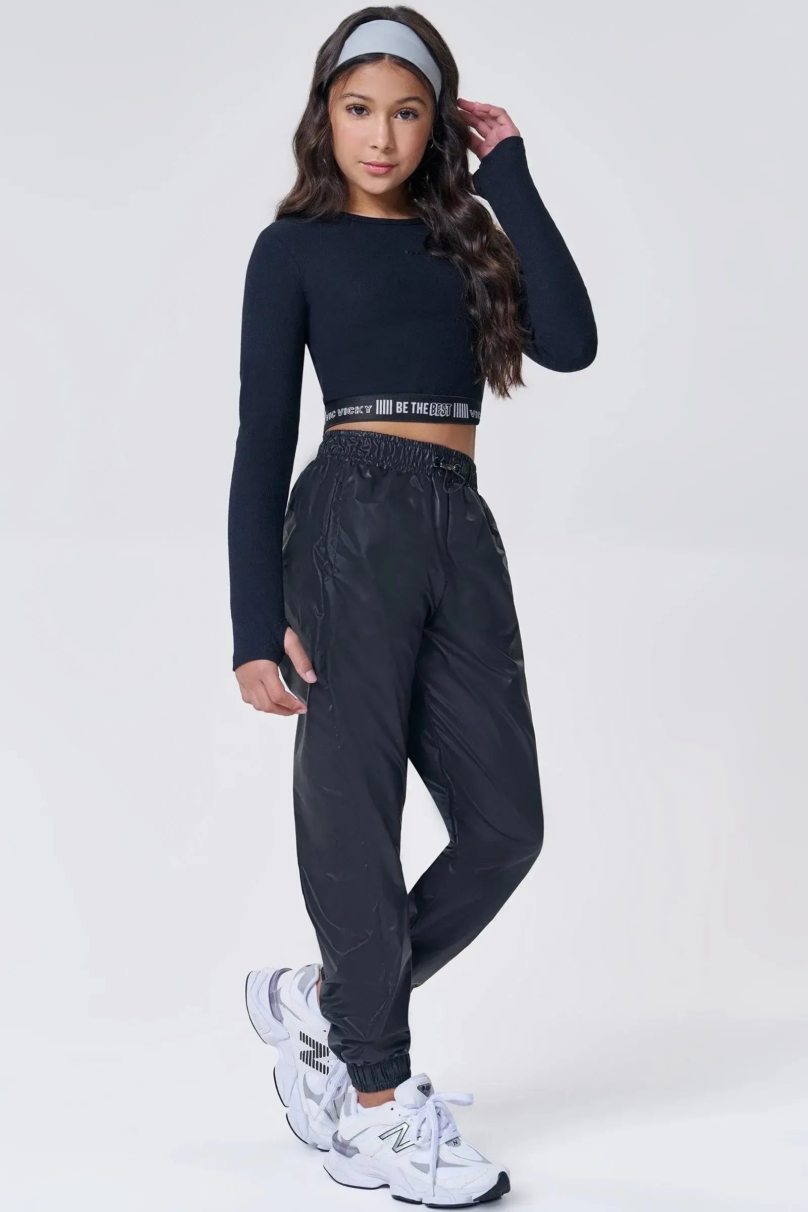 Blusa Cropped em Canelado Liz 92740 Vic&Vicky Teen Menina