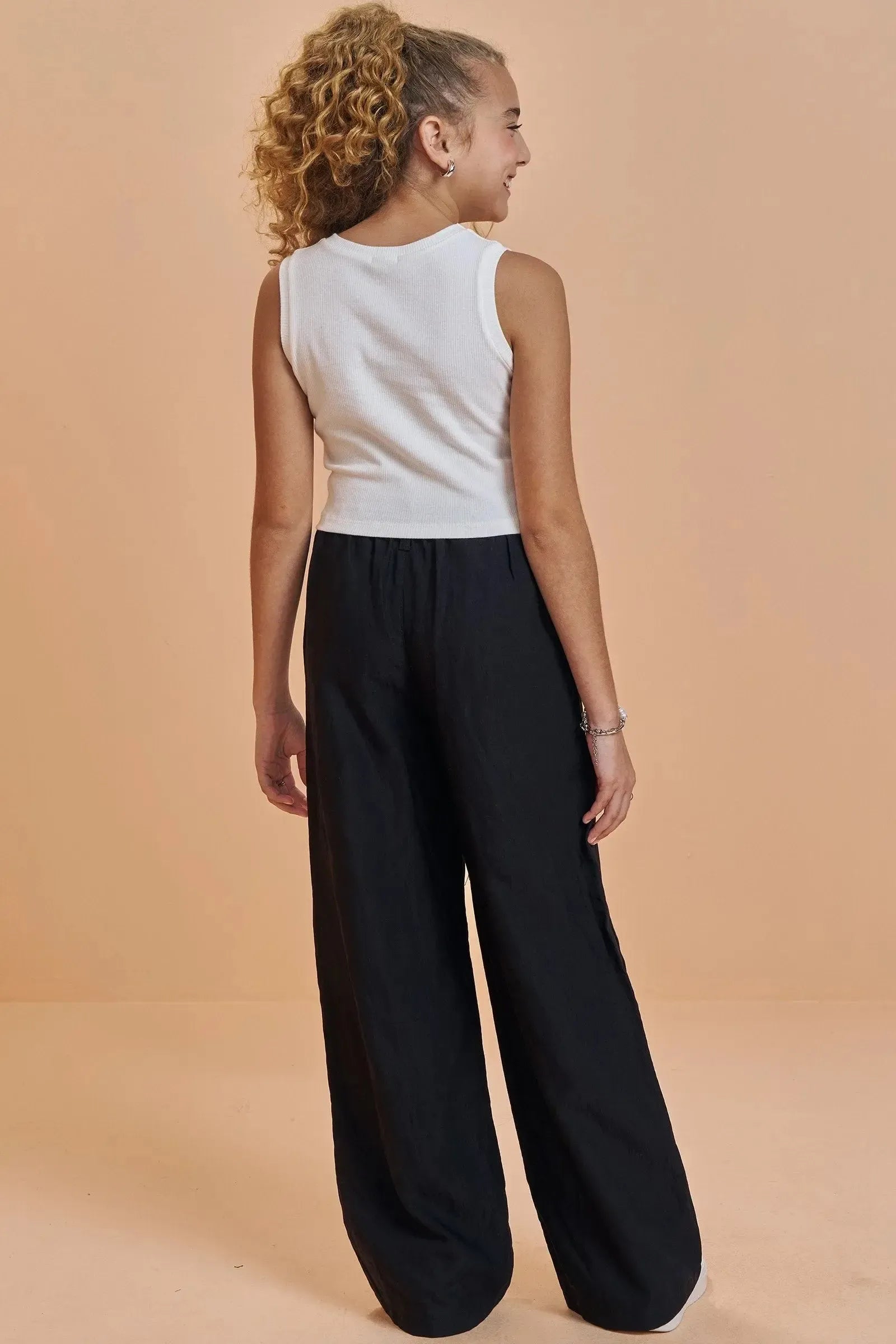 Blusa Cropped em Canelado Liz 93496 Vic&Vicky Teen Menina