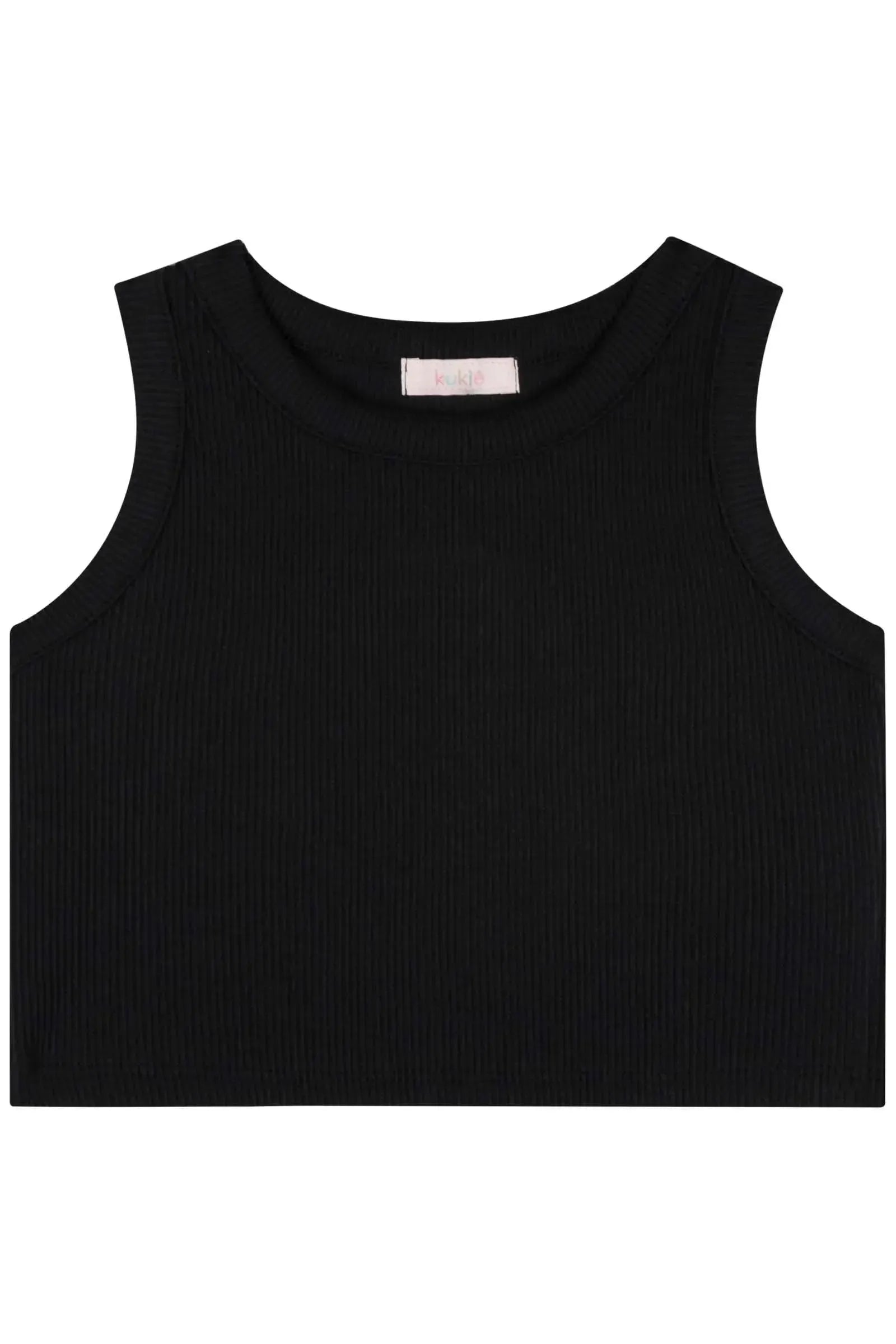 Blusa Cropped em Soft Line 82972 Kukiê Infantil Menina