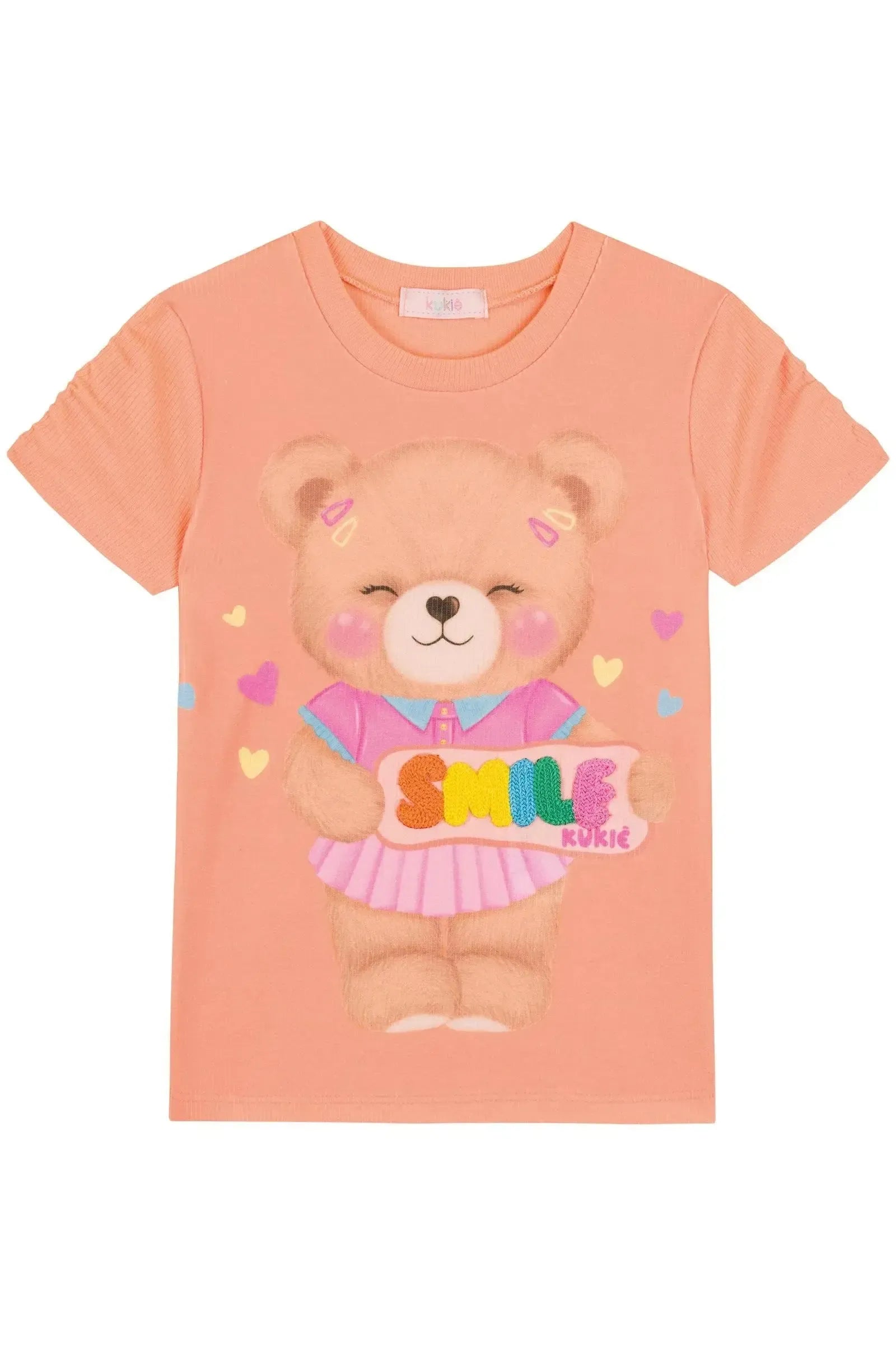 Blusa em Canelado 88331 Kukiê Infantil Menina