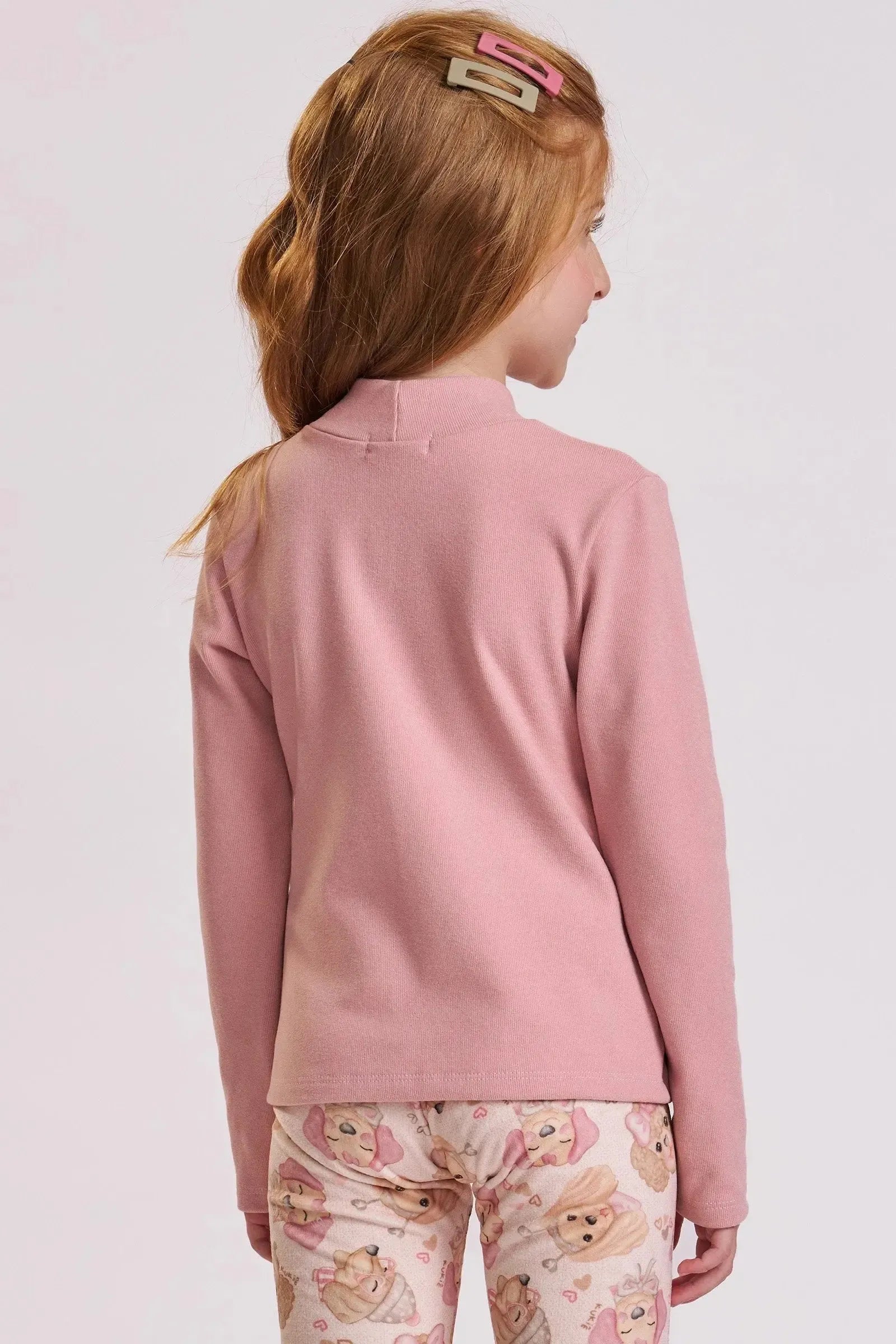 Blusa em Canelado Comfy 89259 Kukiê Infantil Menina