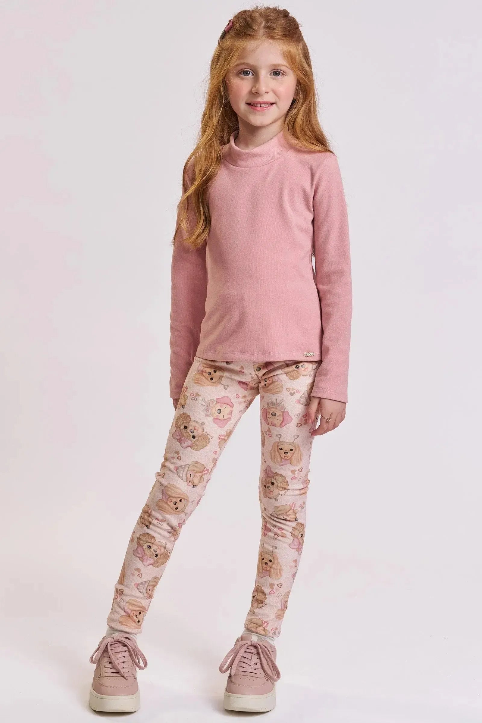 Blusa em Canelado Comfy 89259 Kukiê Infantil Menina