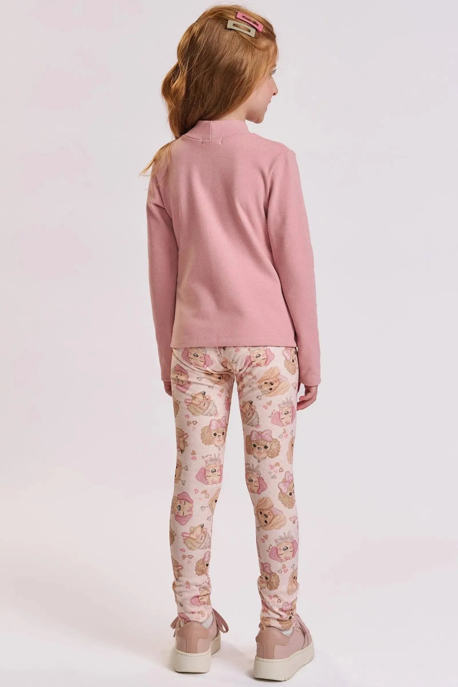 Blusa em Canelado Comfy 89259 Kukiê Infantil Menina