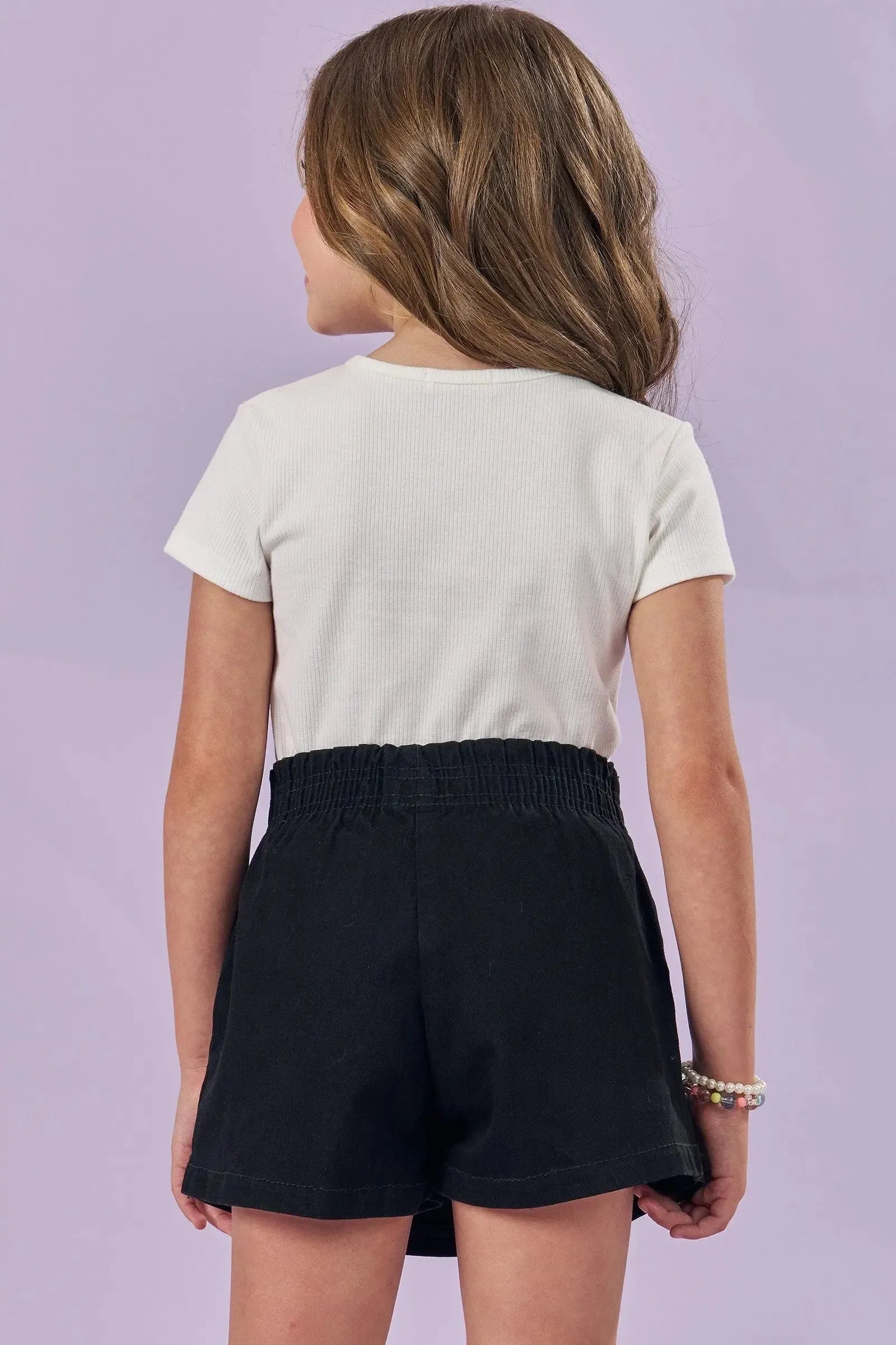 Blusa em Canelado Liz 82973 Kukiê Infantil Menina