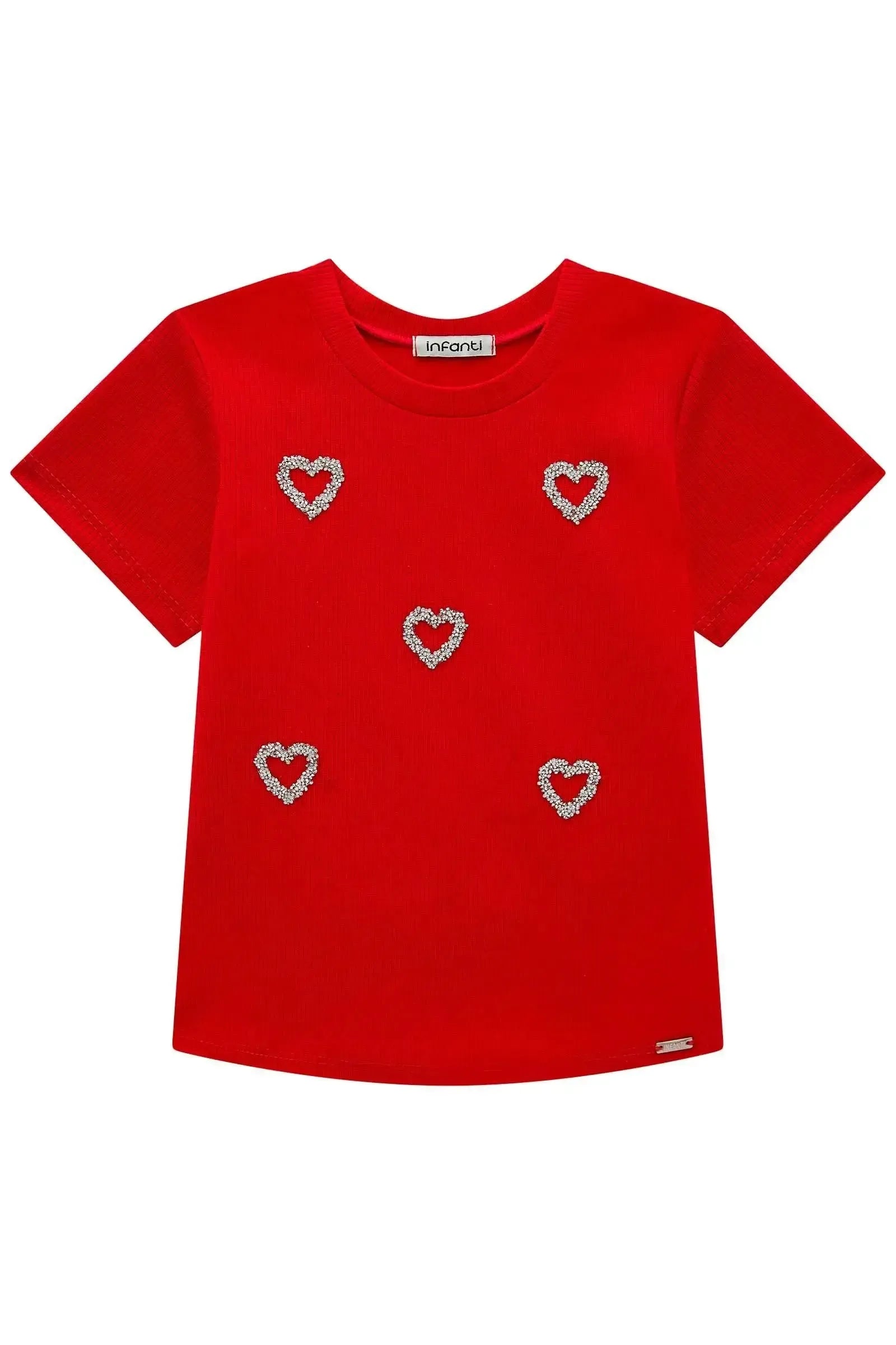 Blusa em Canelado Liz 87250 Infanti Infantil Menina