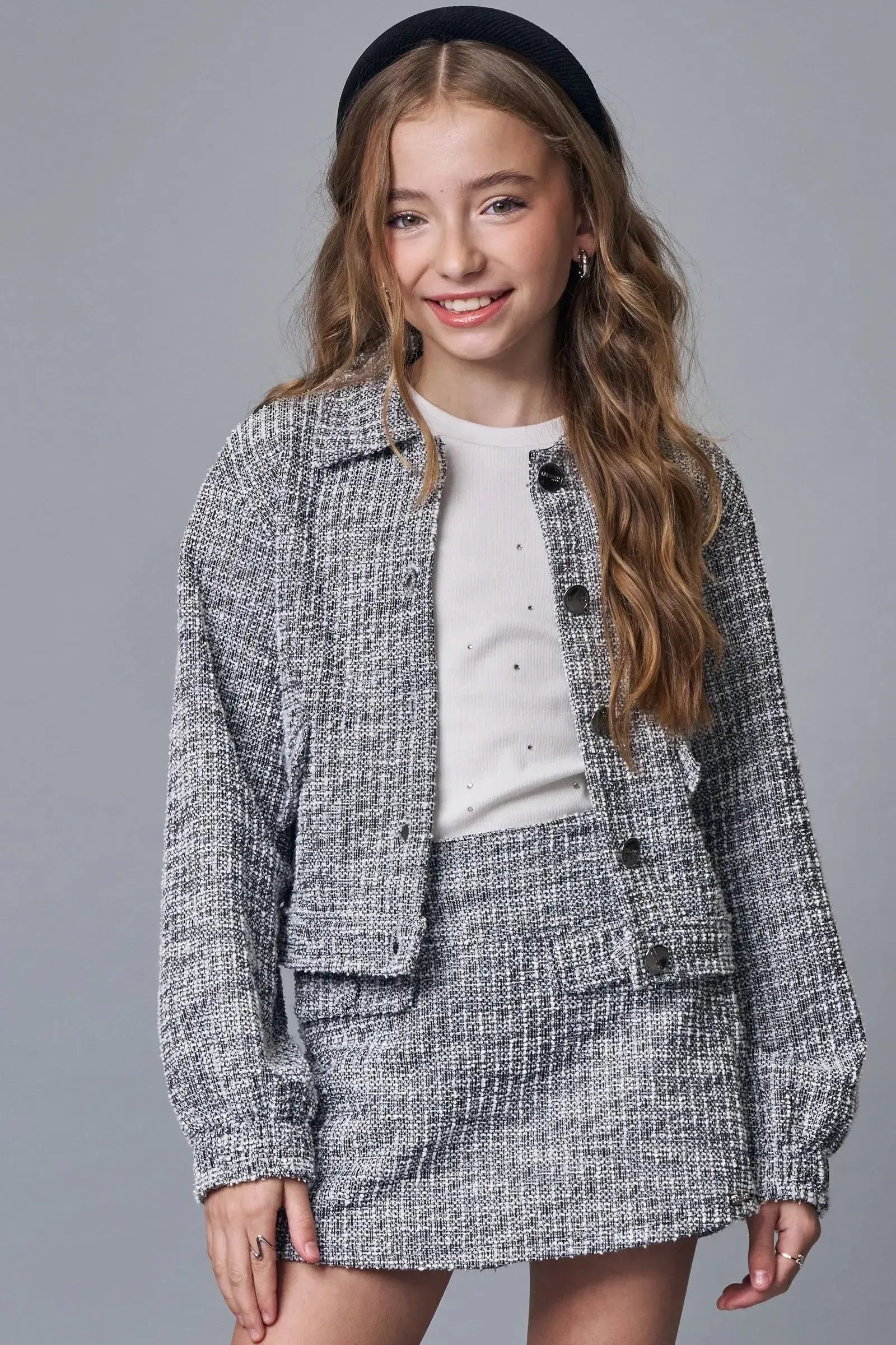 Blusa em Canelado Liz 89038 Lilimoon Teen Menina