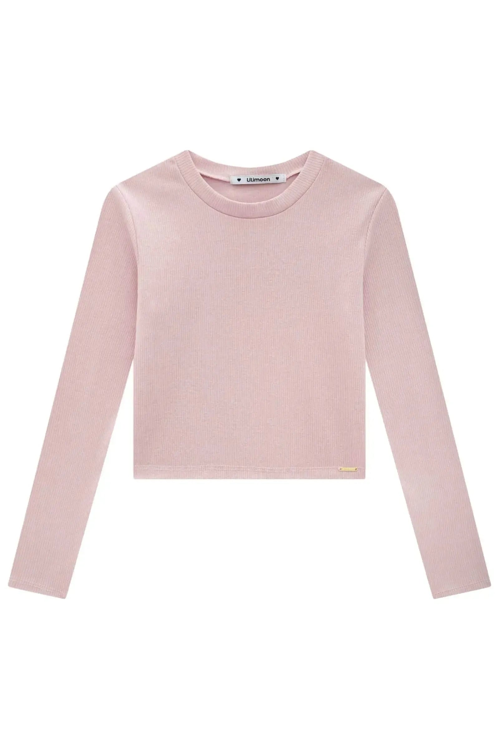 Blusa em Canelado Liz 89068 Lilimoon Teen Menina