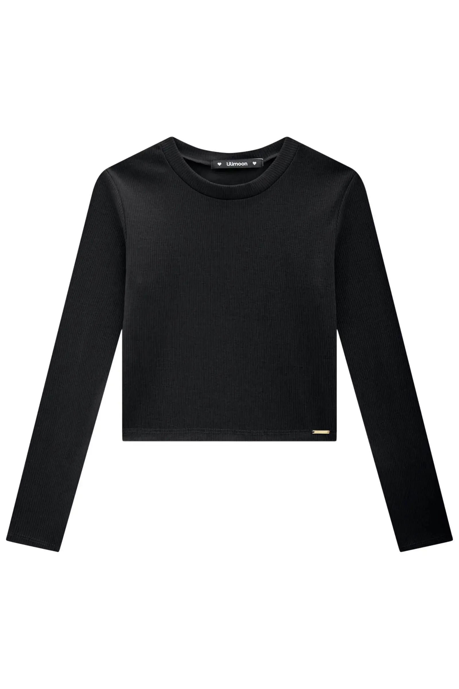 Blusa em Canelado Liz 89068 Lilimoon Teen Menina