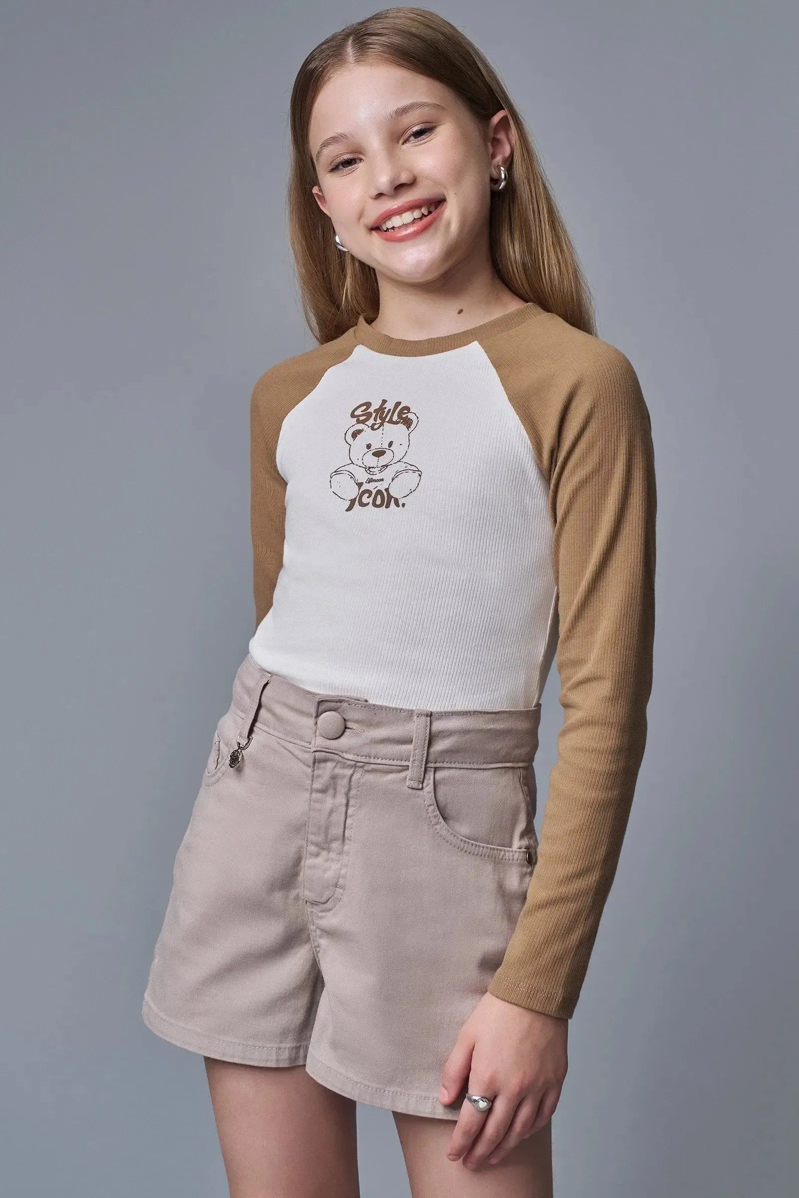 Blusa em Canelado Liz 89141 Lilimoon Teen Menina