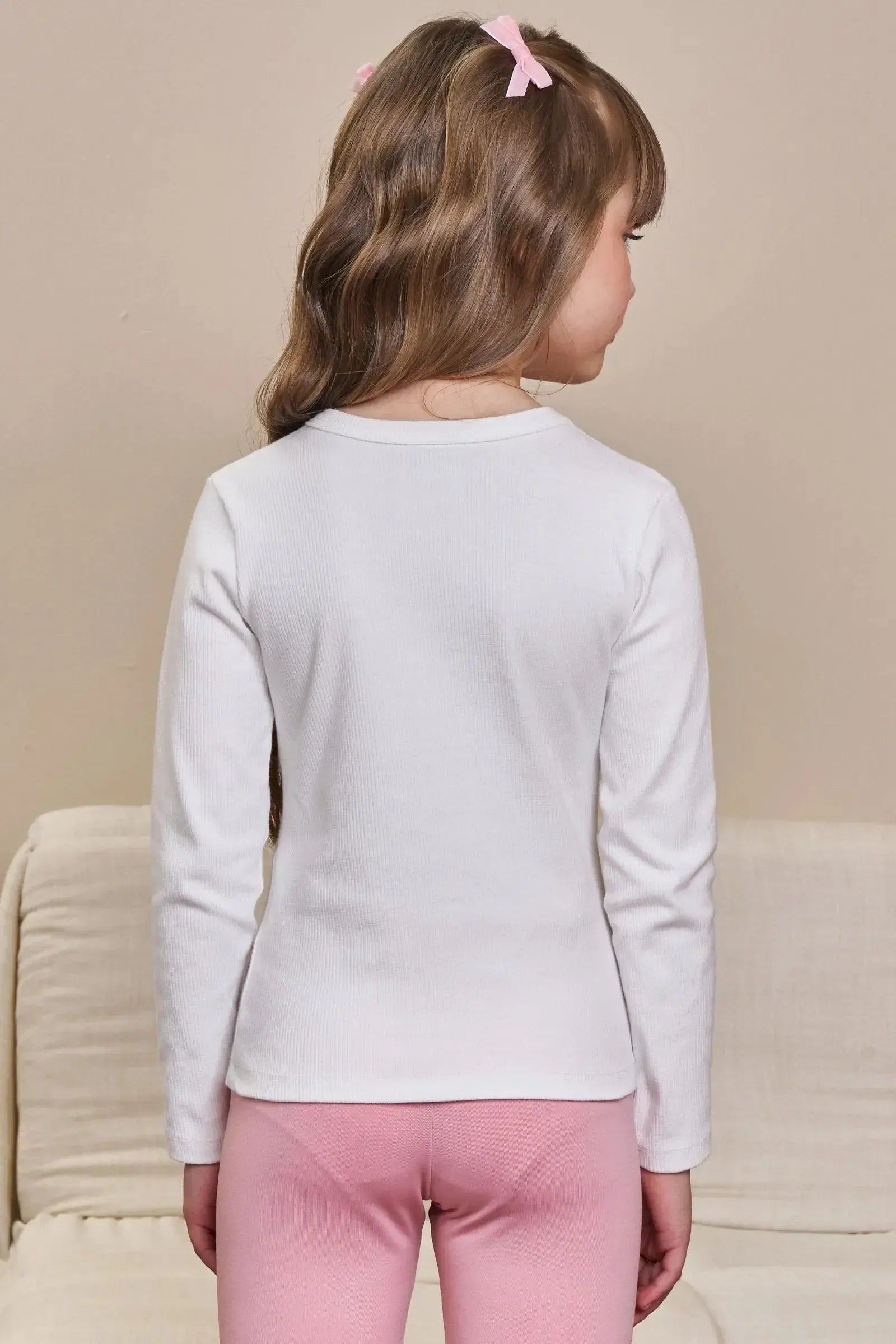 Blusa em Canelado Liz 89225 Infanti Infantil Menina