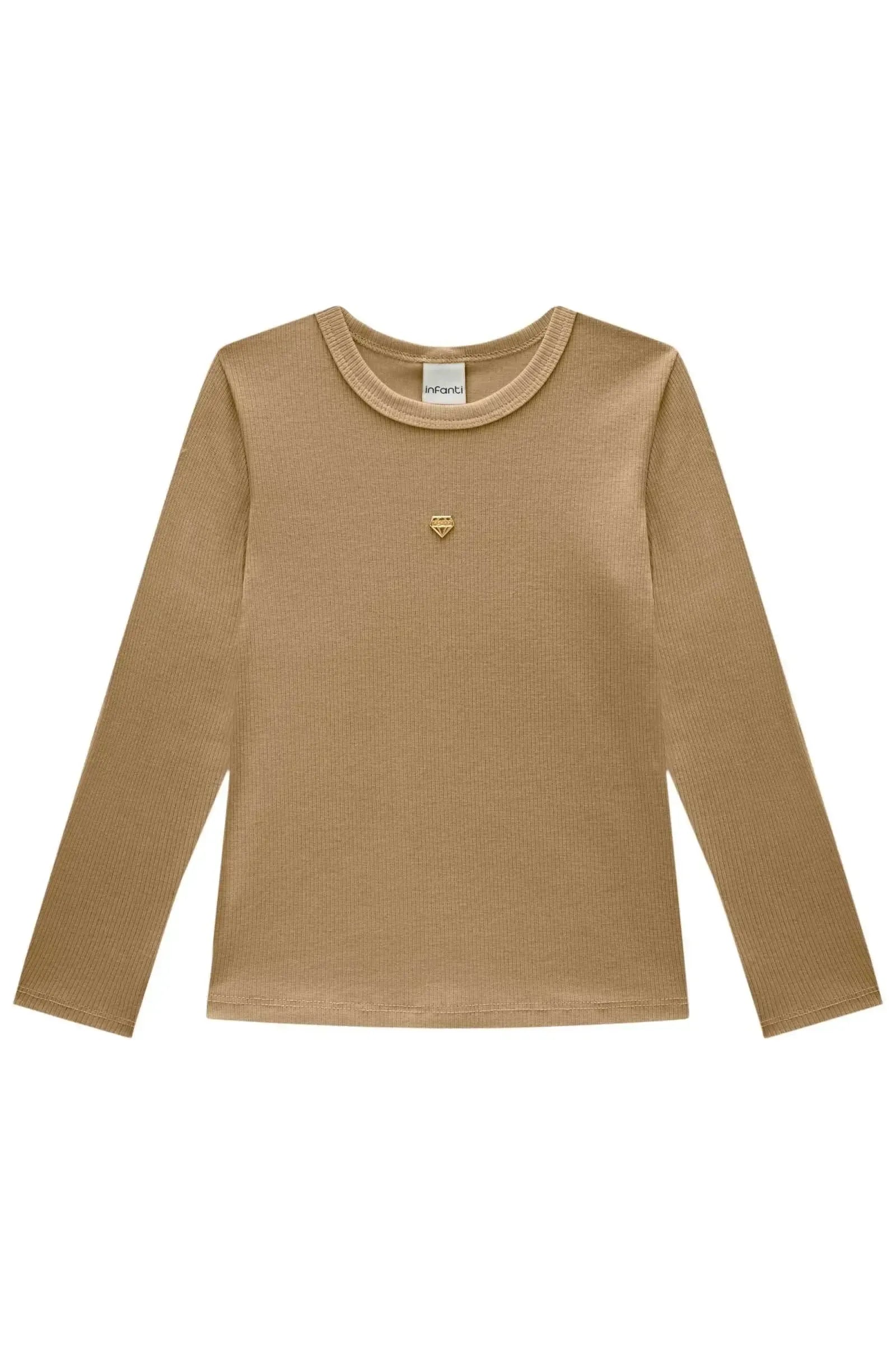 Blusa em Canelado Liz 89225 Infanti Infantil Menina