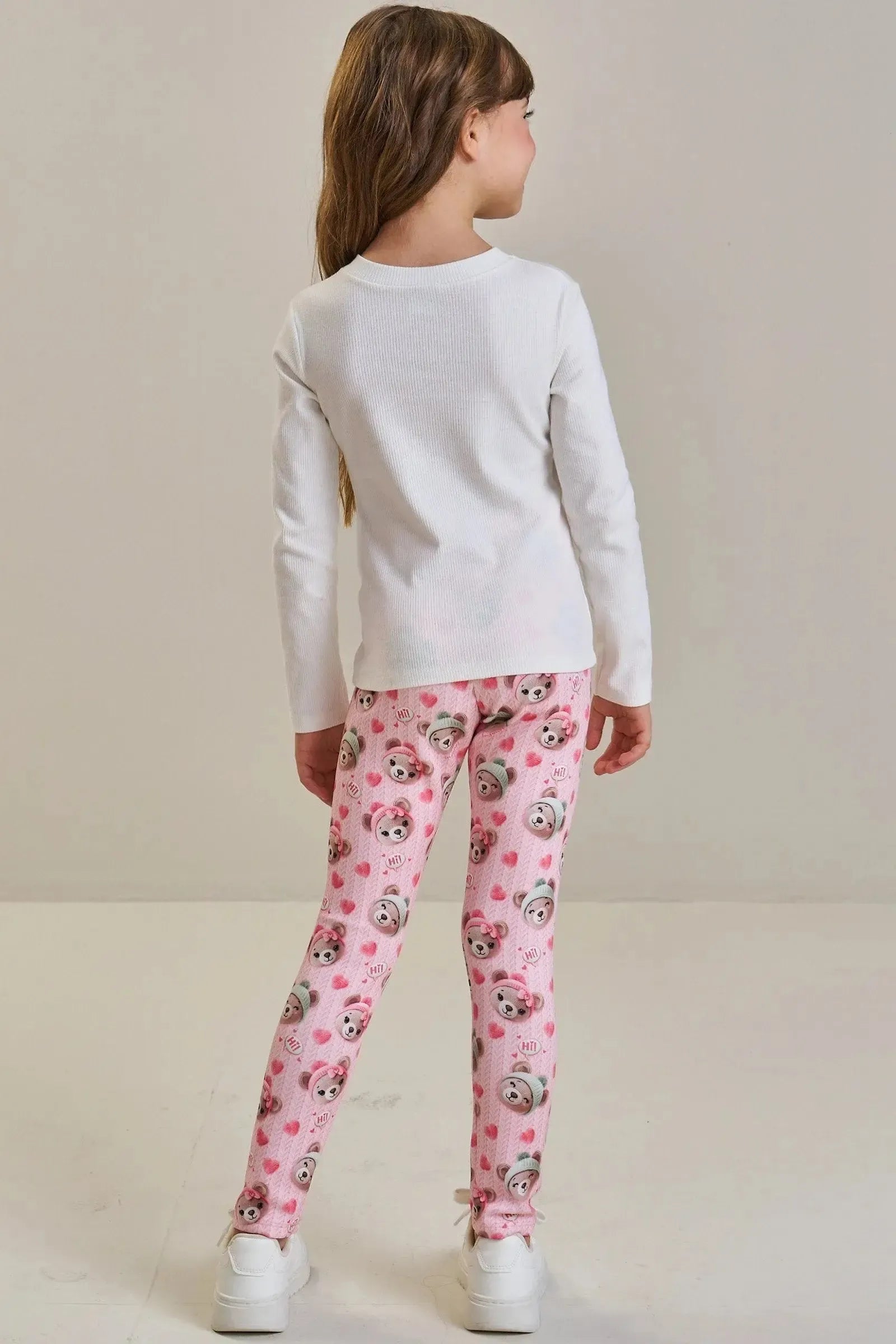 Blusa em Canelado Liz 89483 Infanti Infantil Menina