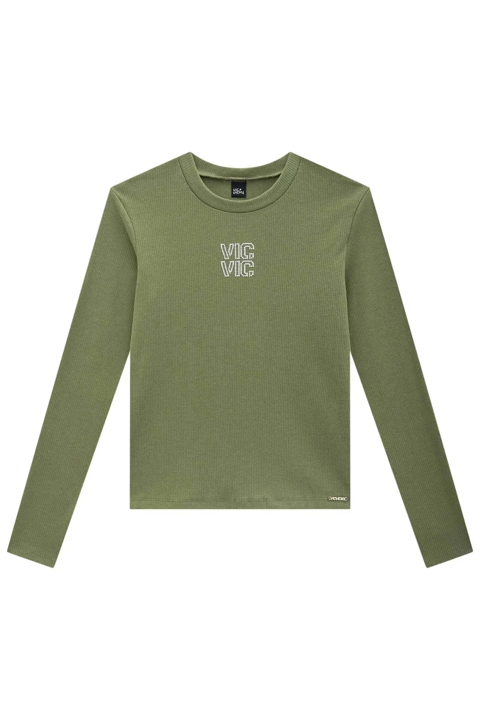 Blusa em Canelado Liz 89688 Vic&Vicky Teen Menina