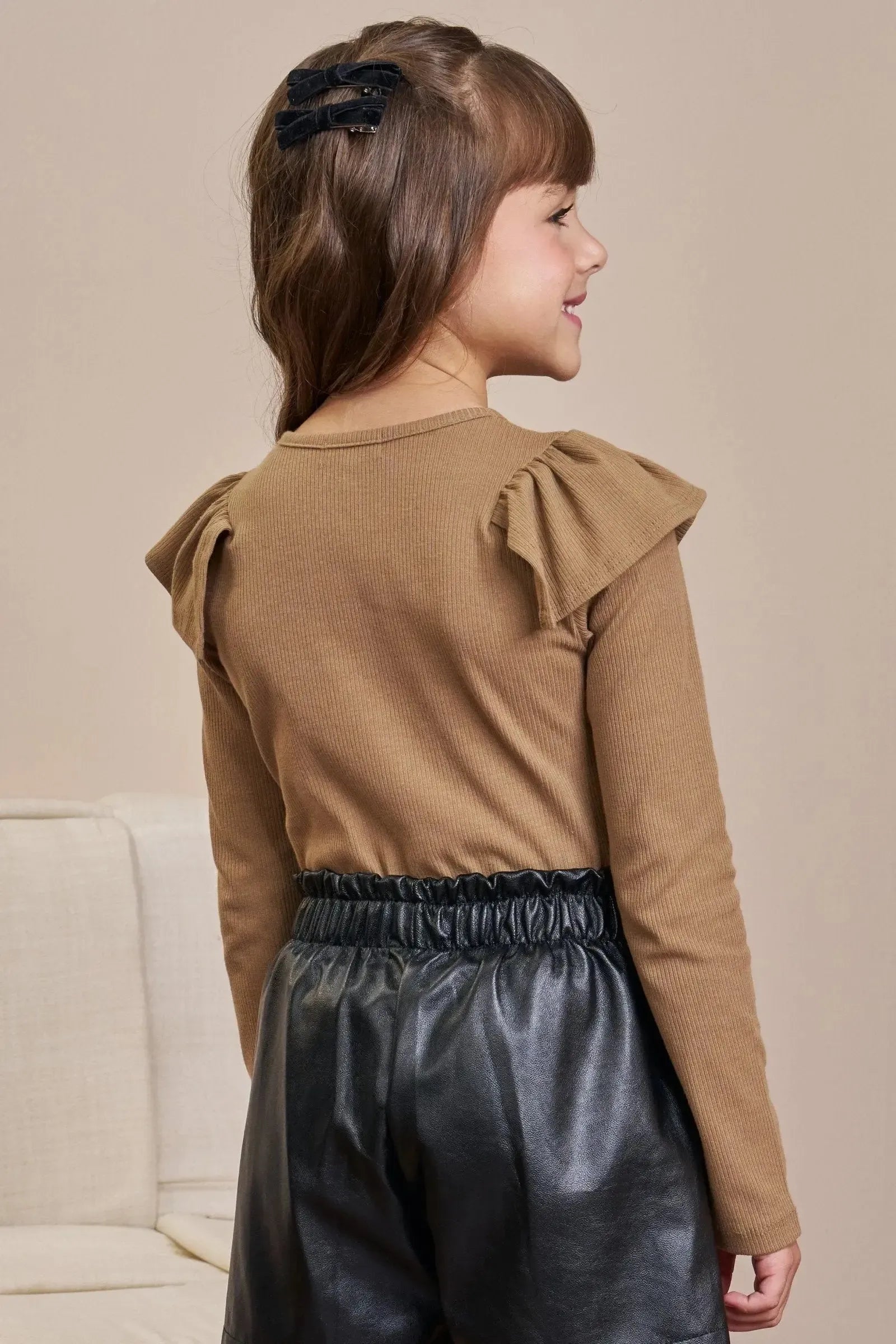 Blusa em Canelado Liz 89804 Infanti Infantil Menina