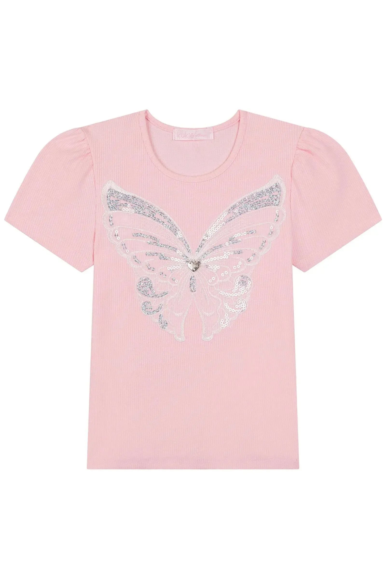Blusa em Canelado Liz 90310 Kukiê Infantil Menina