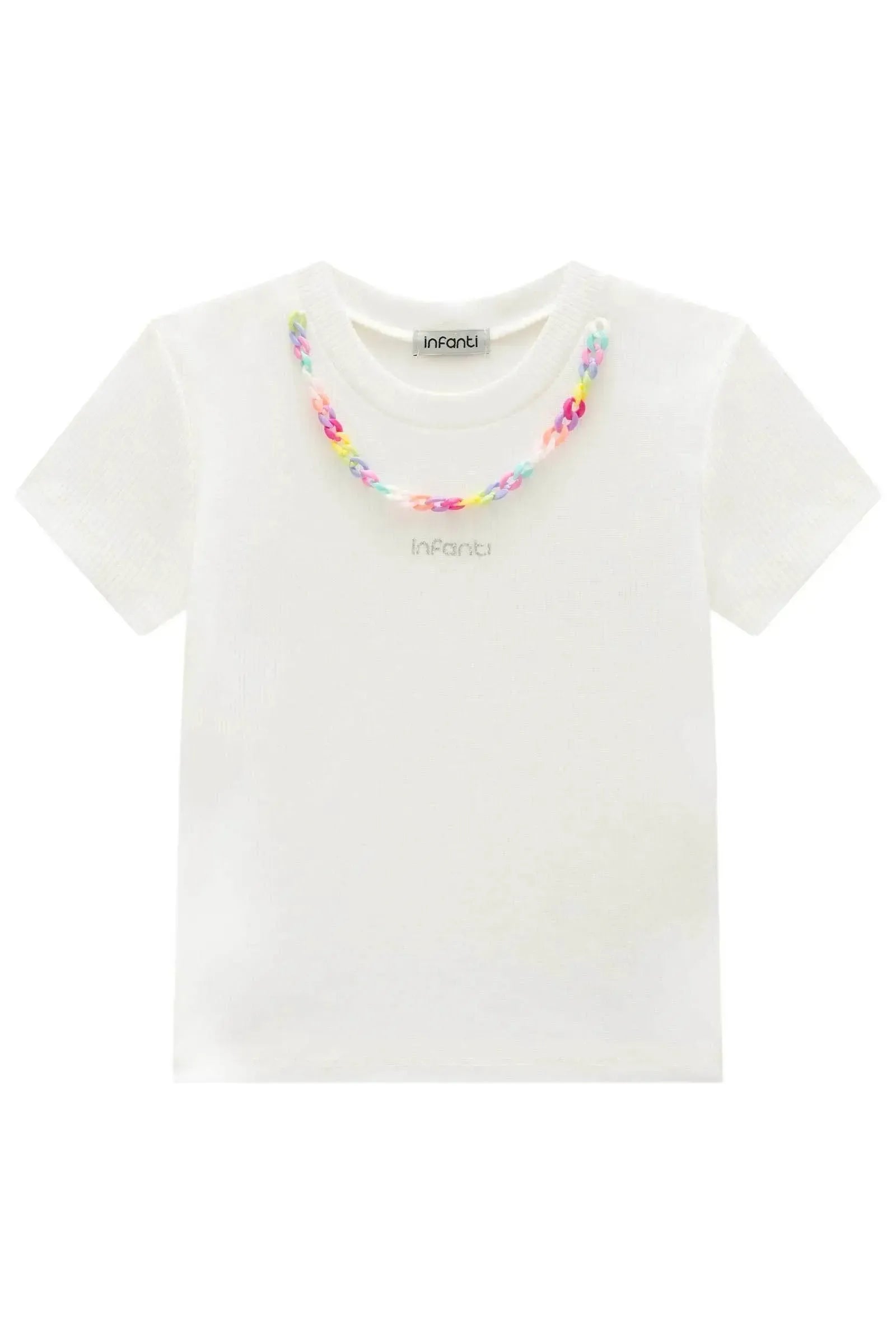 Blusa em Canelado Liz 93464 Infanti Infantil Menina