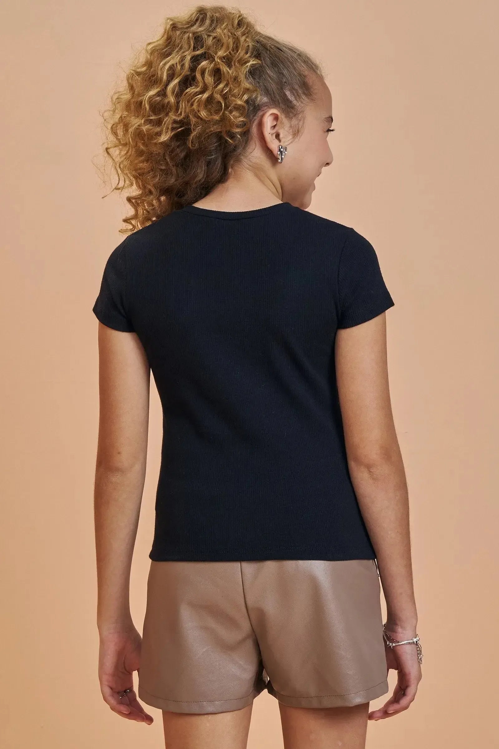 Blusa em Canelado Liz 93467 Vic&Vicky Teen Menina