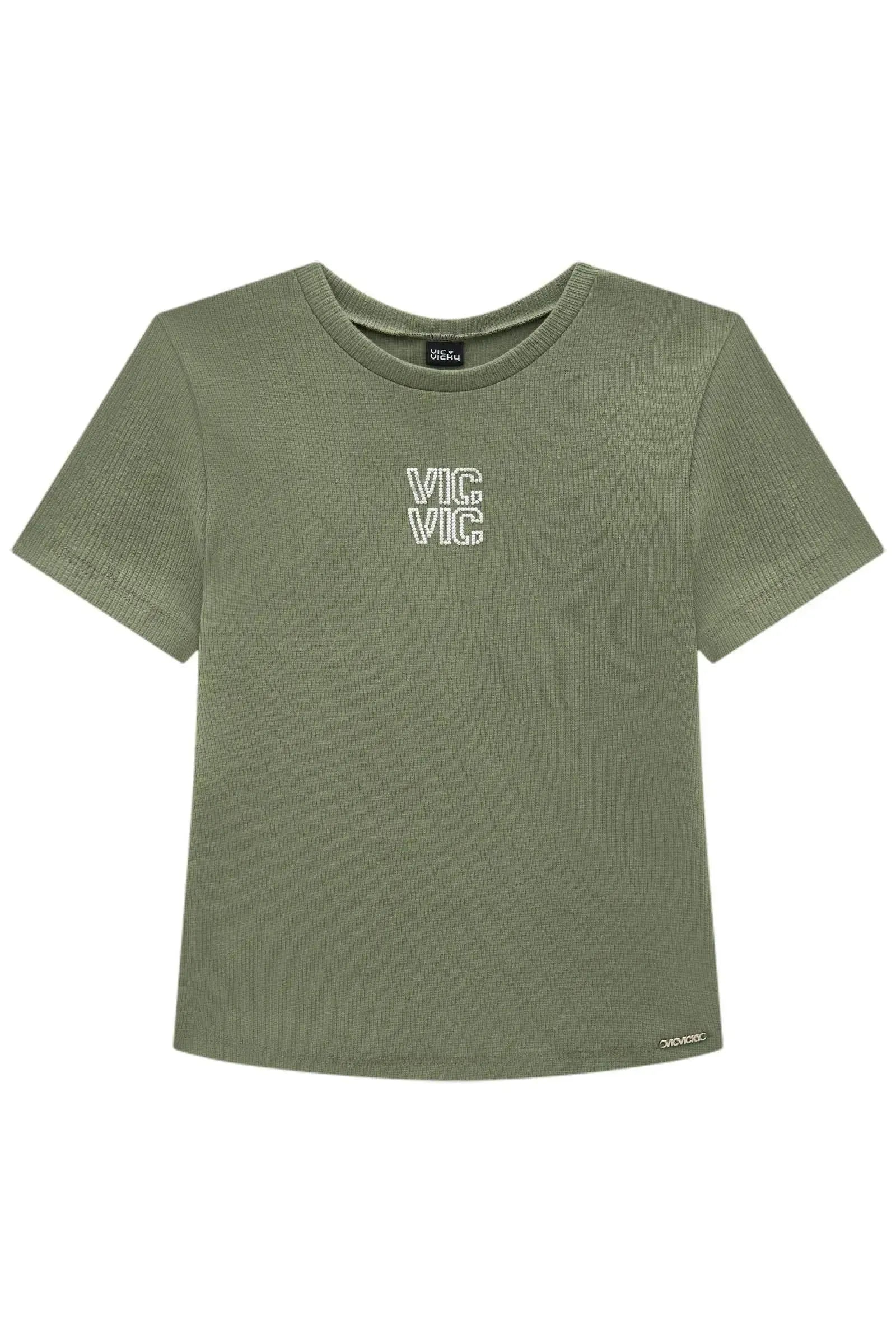 Blusa em Canelado Liz 93467 Vic&Vicky Teen Menina