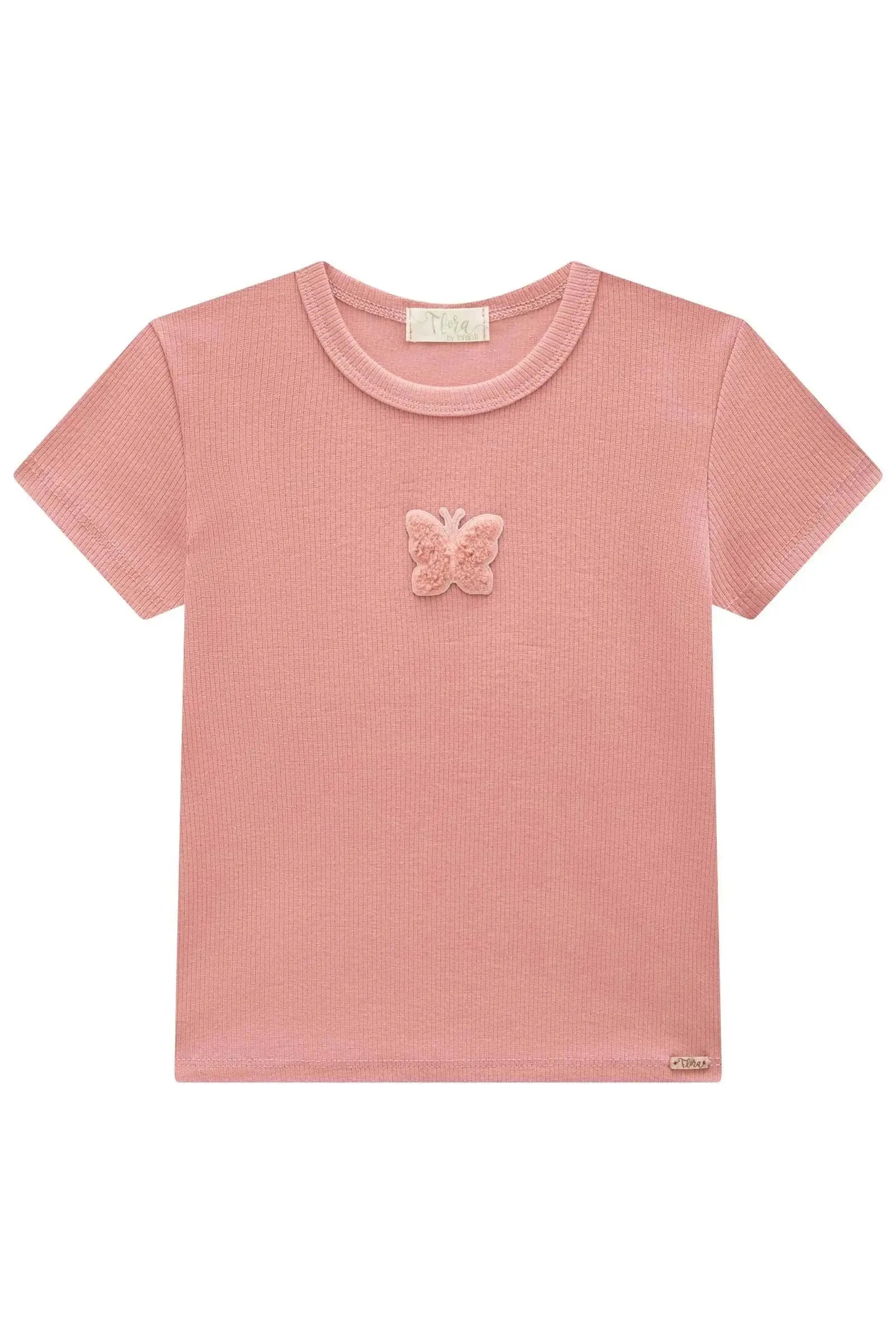 Blusa em Canelado Liz 93499 Infanti Infantil Menina