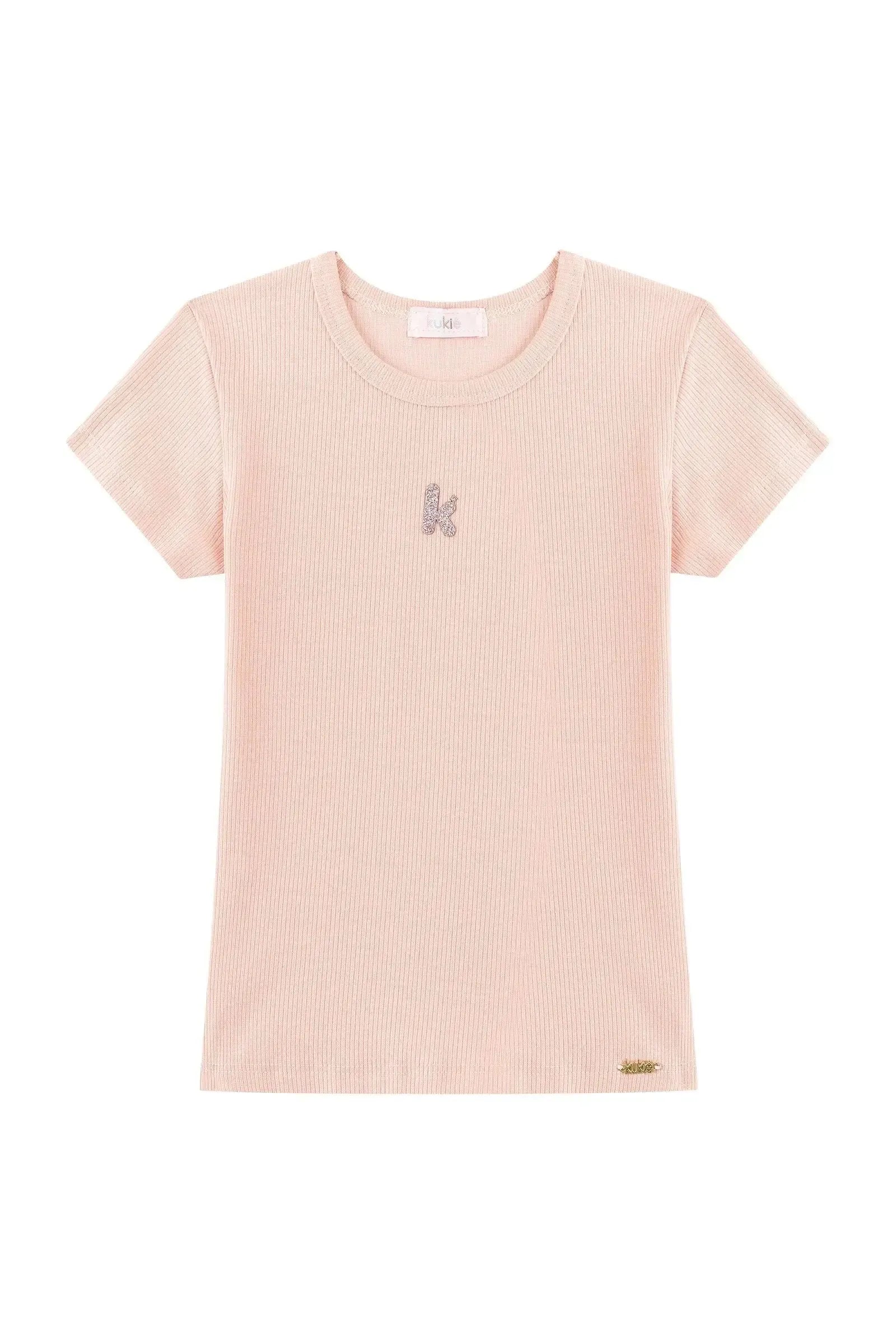 Blusa em Canelado Liz 93775 Kukiê Infantil Menina