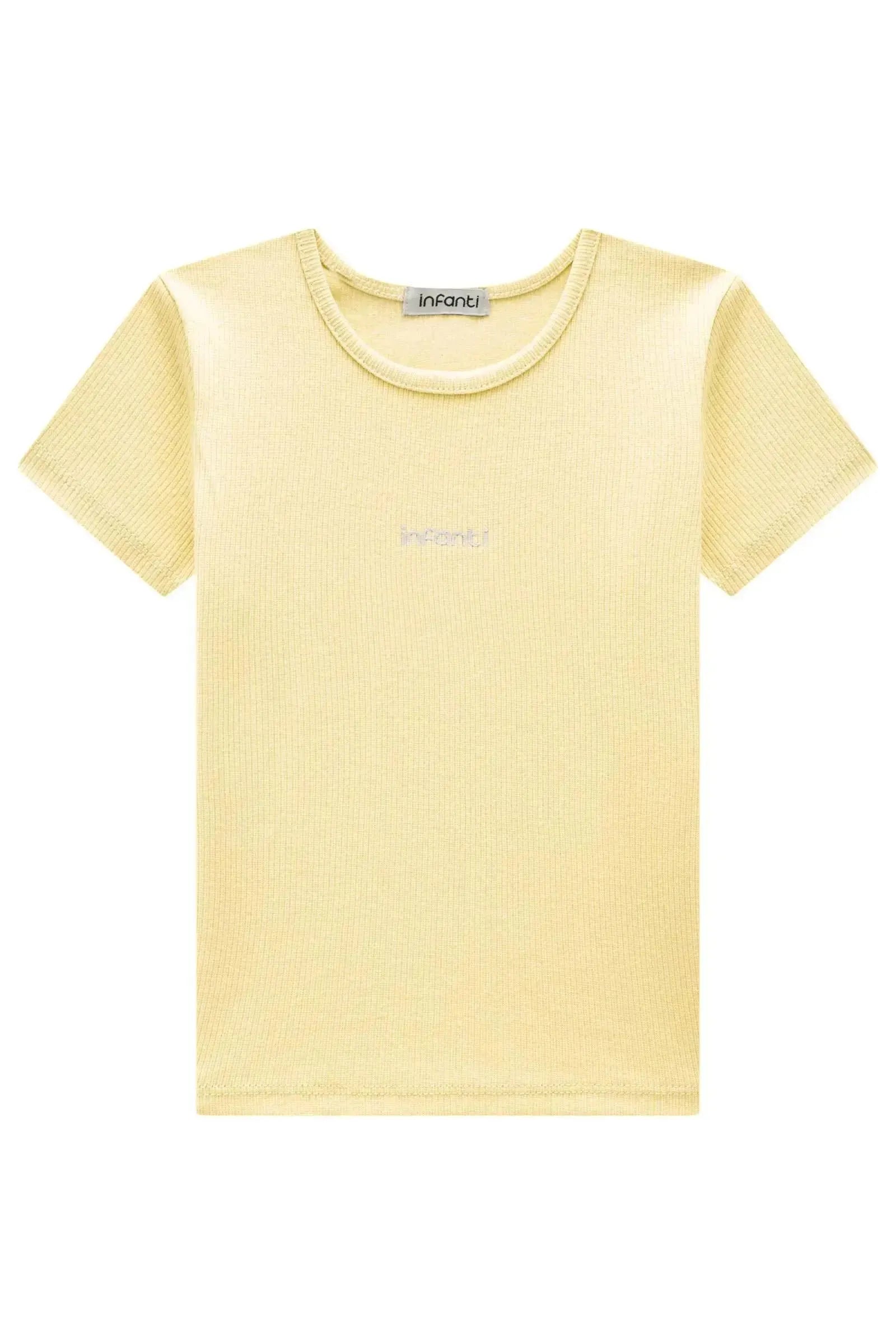 Blusa em Canelado Liz 94359 Infanti Infantil Menina