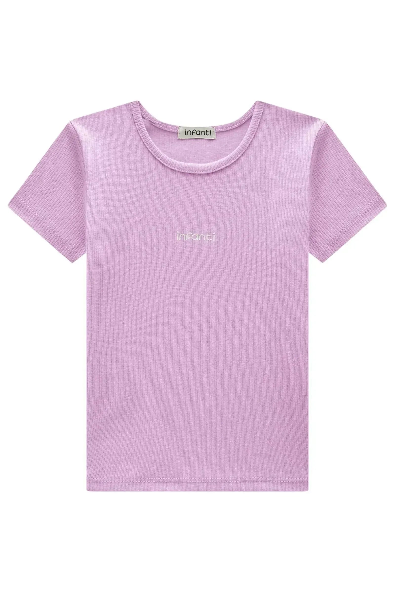 Blusa em Canelado Liz 94359 Infanti Infantil Menina