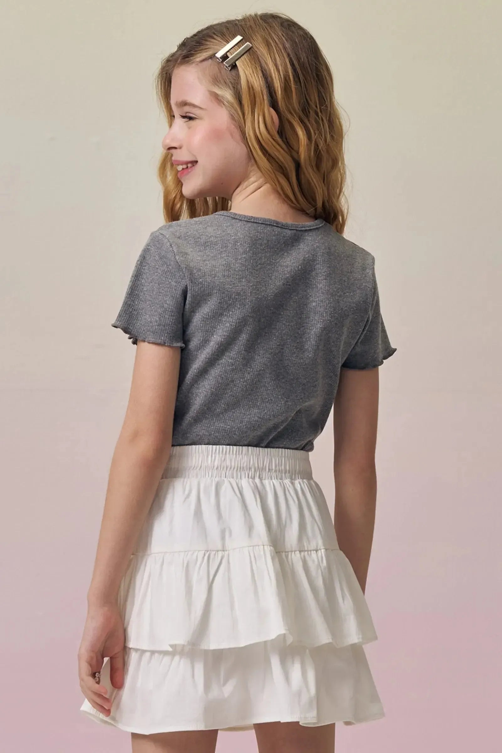 Blusa em Canelado Liz 94579 Vic&Vicky Teen Menina
