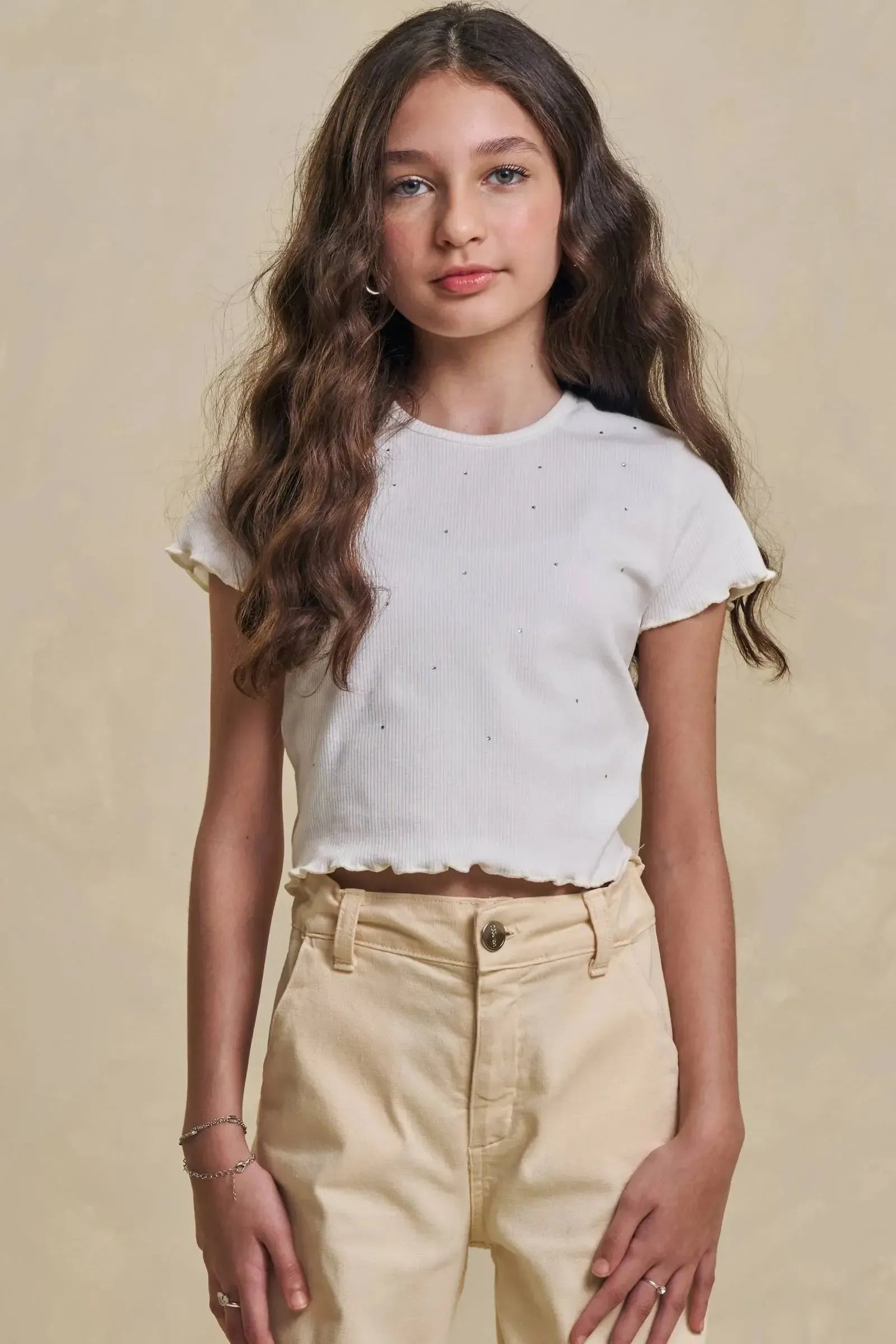 Blusa em Canelado Liz 94896 Lilimoon Teen Menina