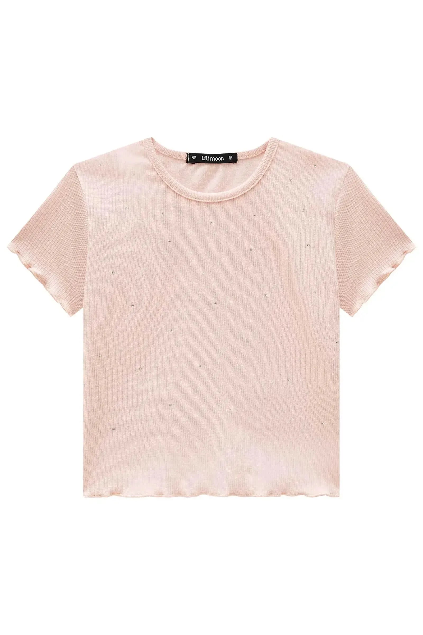 Blusa em Canelado Liz 94896 Lilimoon Teen Menina