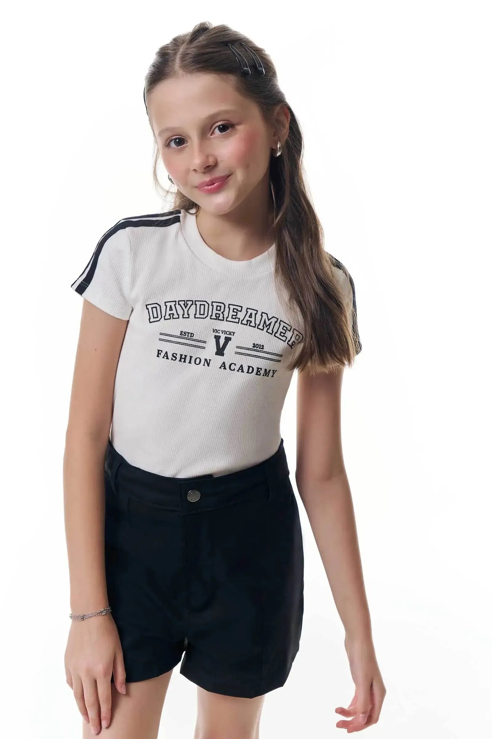 Blusa em Canelado Liz 95193 Vic&Vicky Teen Menina