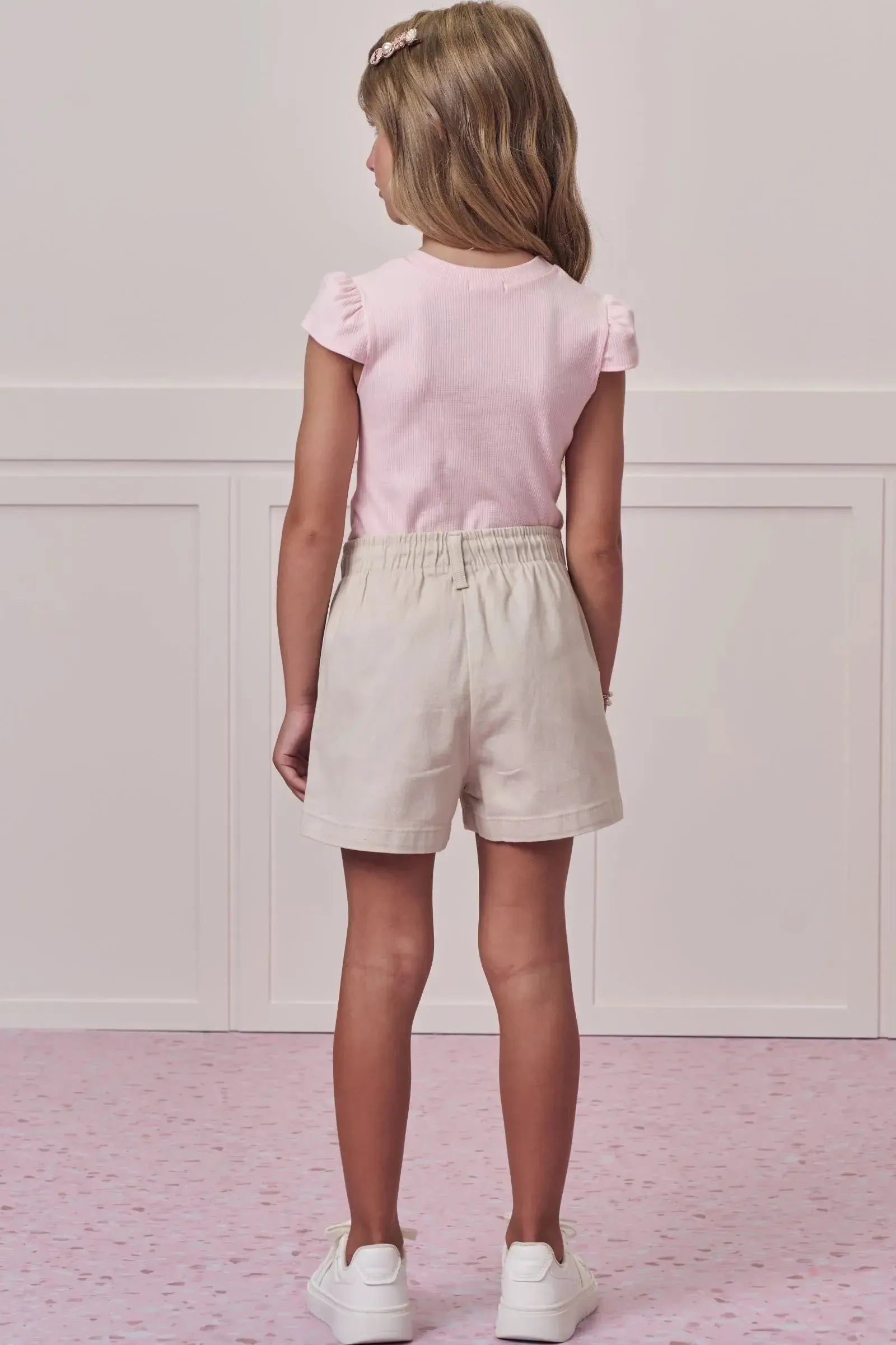 Blusa em Canelado Liz 98539 Infanti Infantil Menina