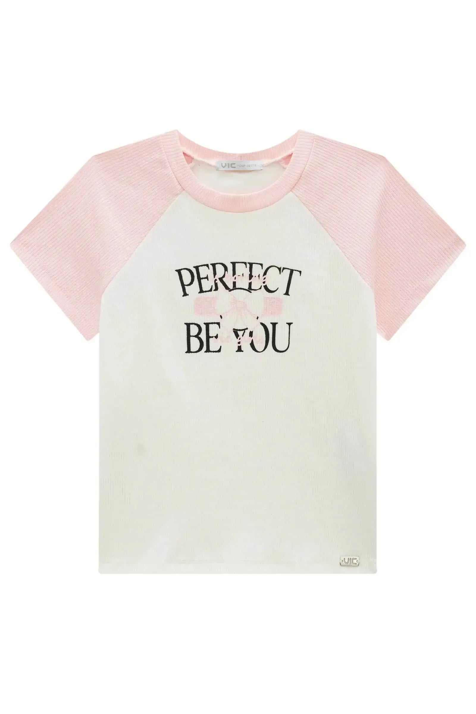 Blusa em Canelado Liz 98862 Vic Teen Menina