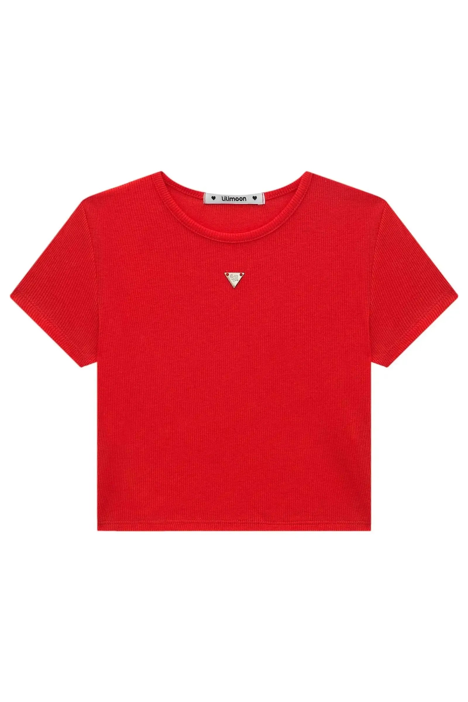 Blusa em Canelado Luna 98028 Lilimoon Teen Menina